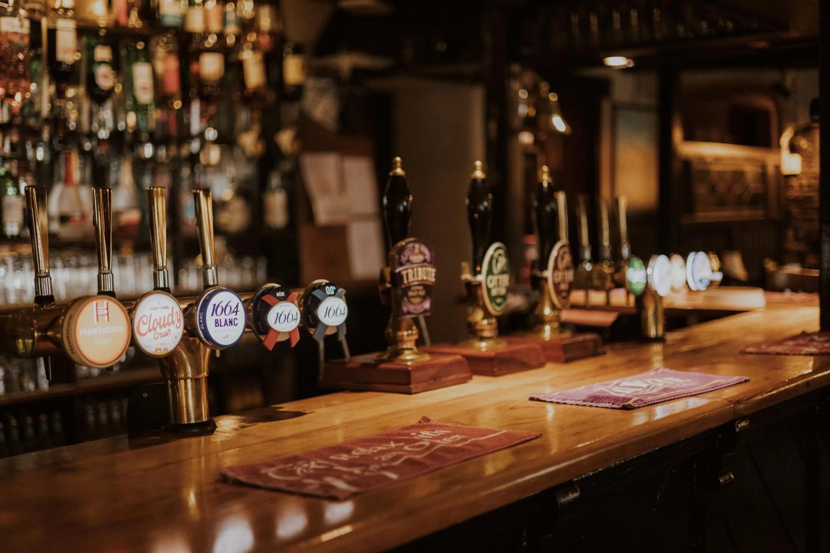 Lounge or bar in The Half Moon Inn