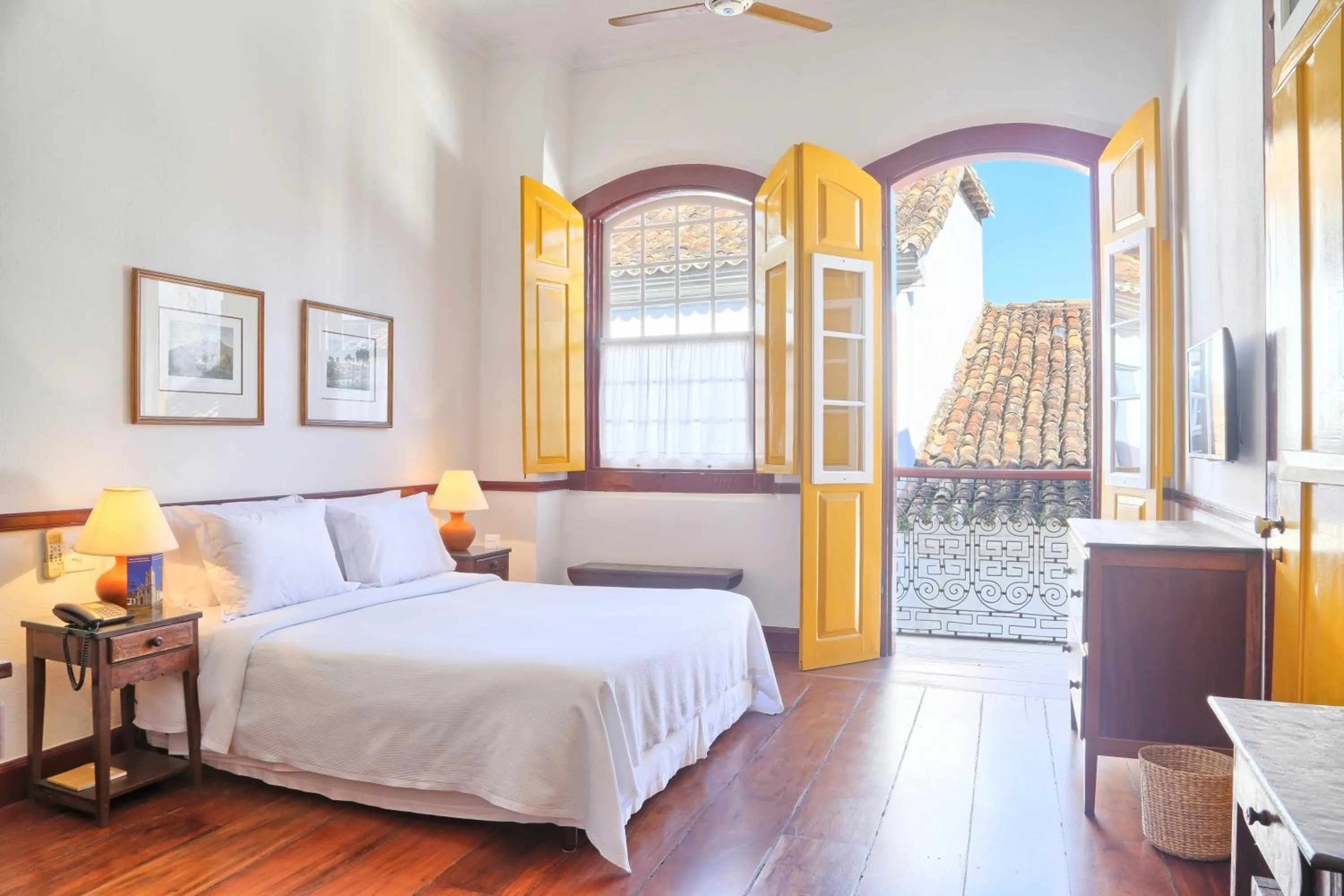 Bed in Pousada do Ouro