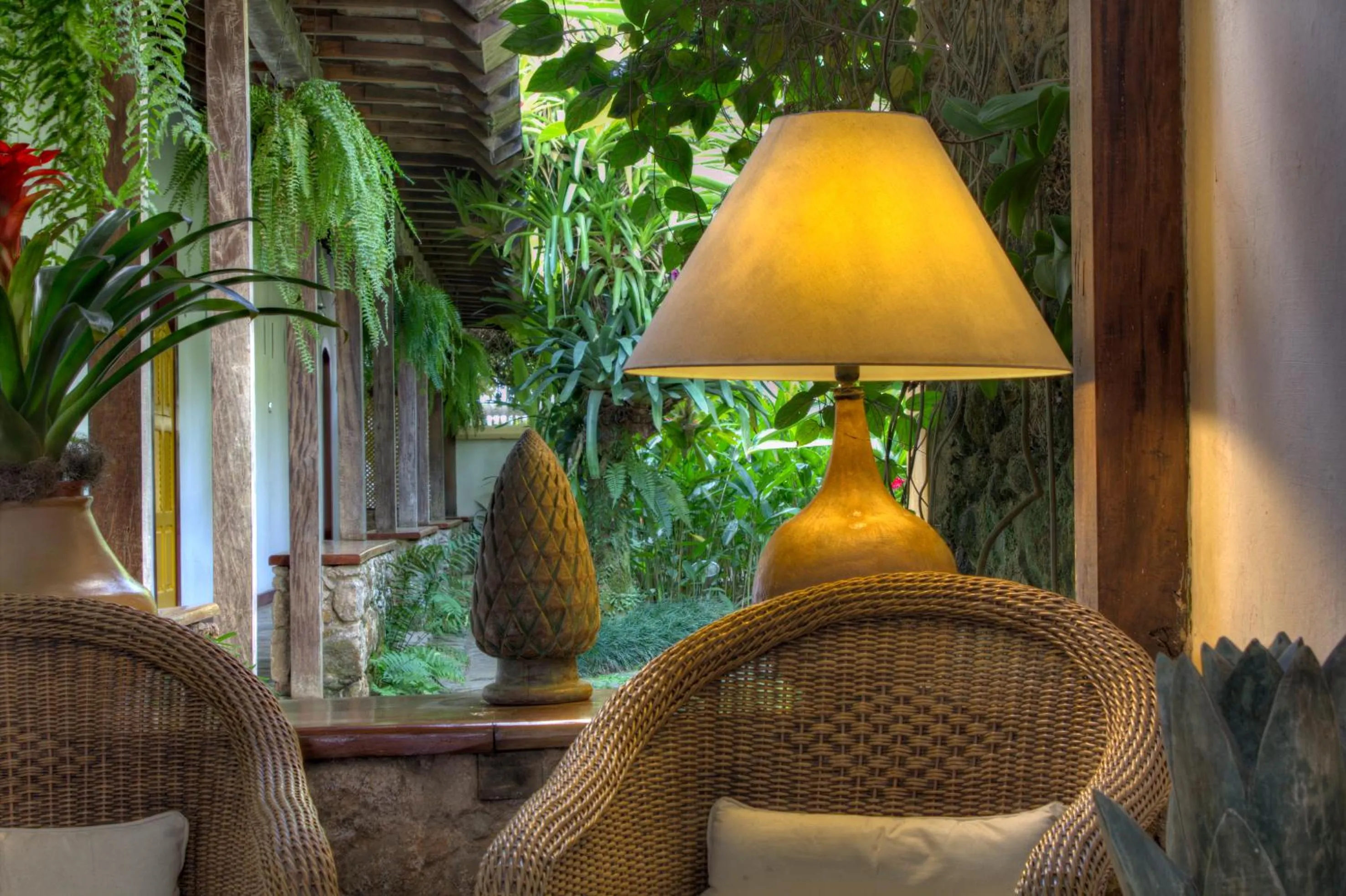 Garden in Pousada do Ouro