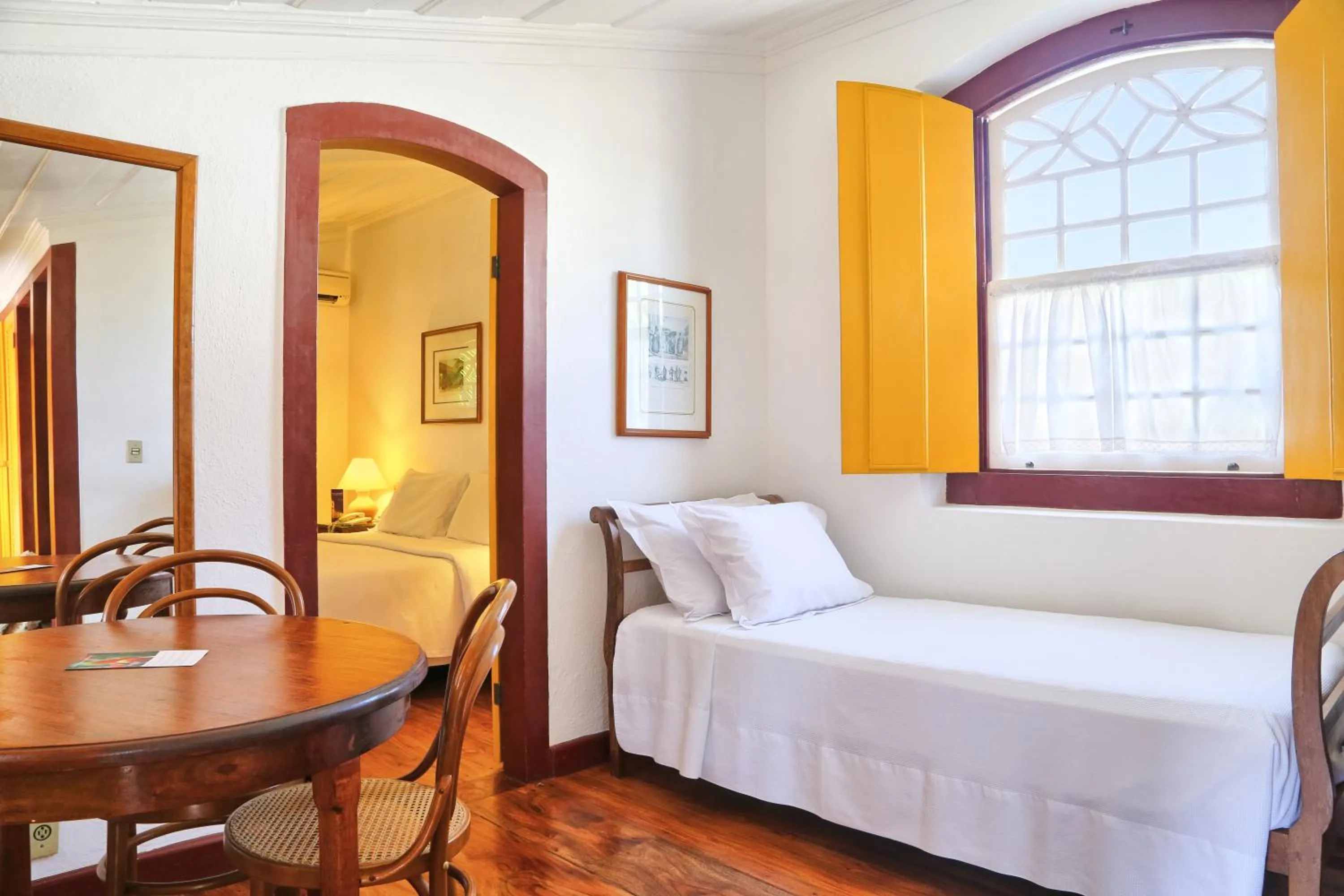 Bed in Pousada do Ouro