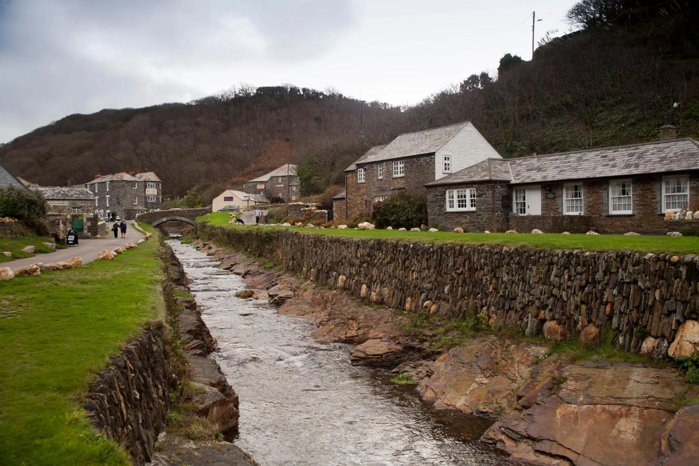 Property building in YHA Boscastle