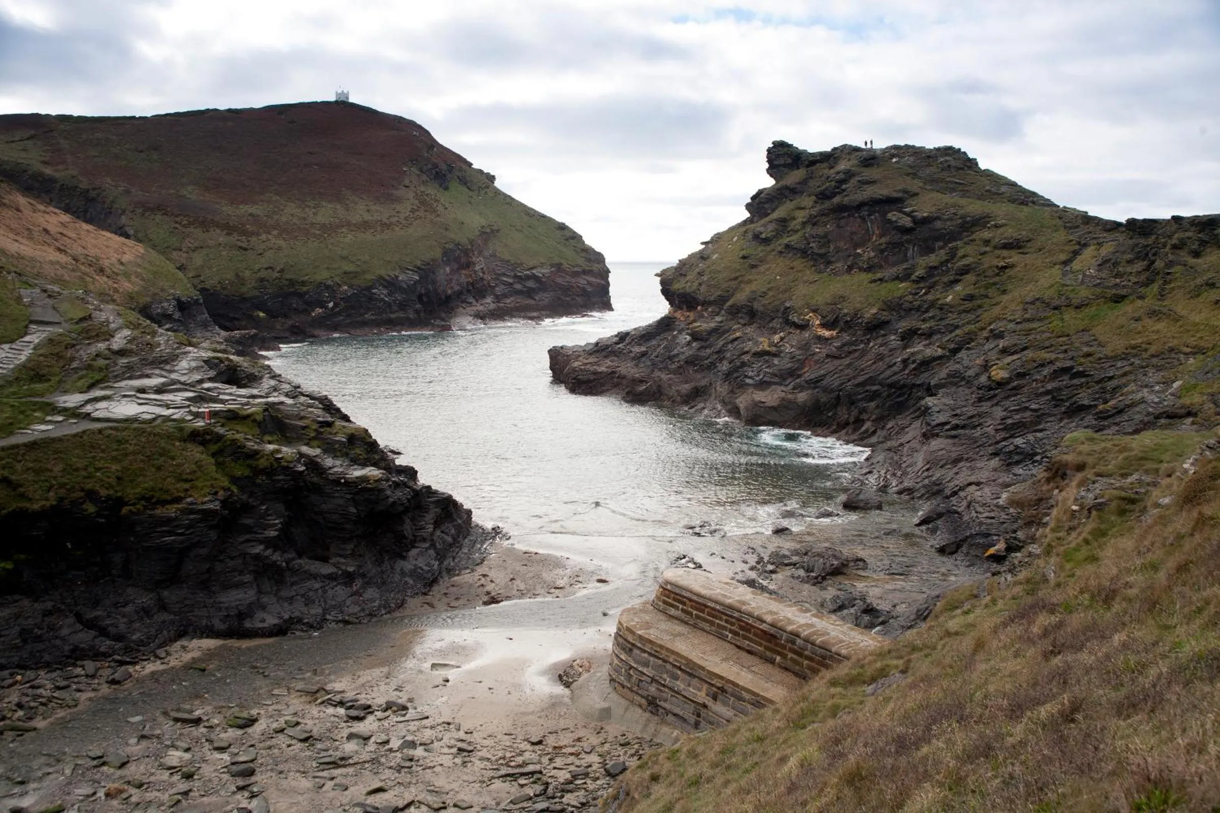 Natural landscape in YHA Boscastle