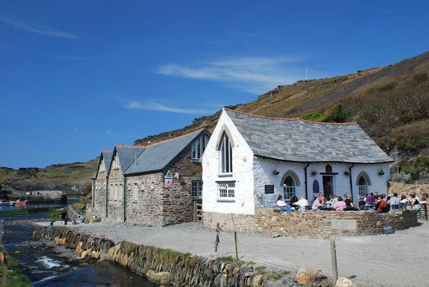 Property building in YHA Boscastle