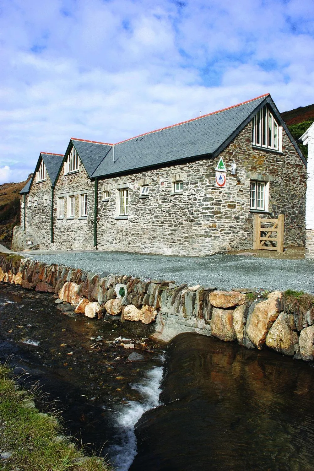 Property building in YHA Boscastle