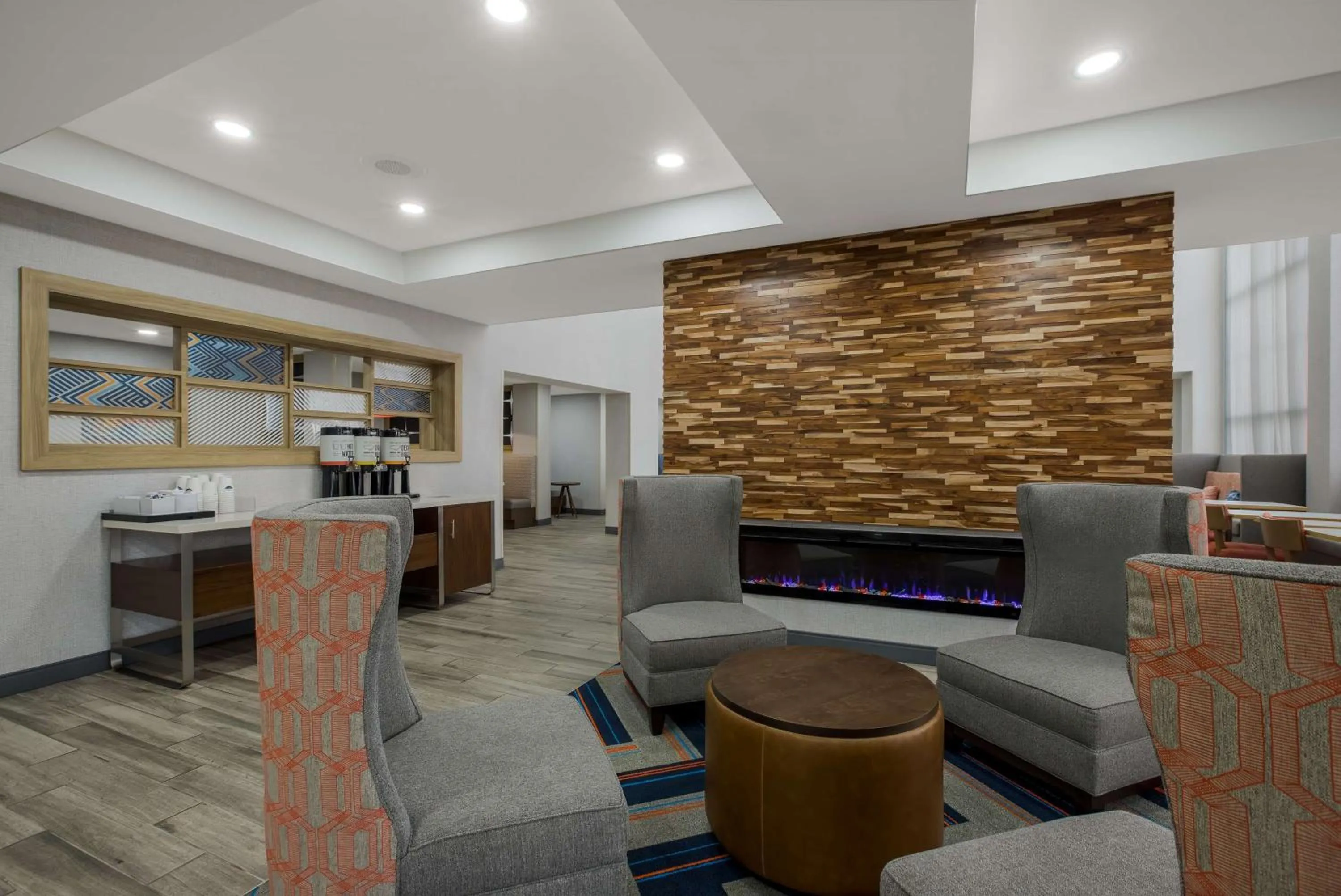 Lobby or reception in Hampton Inn Linden
