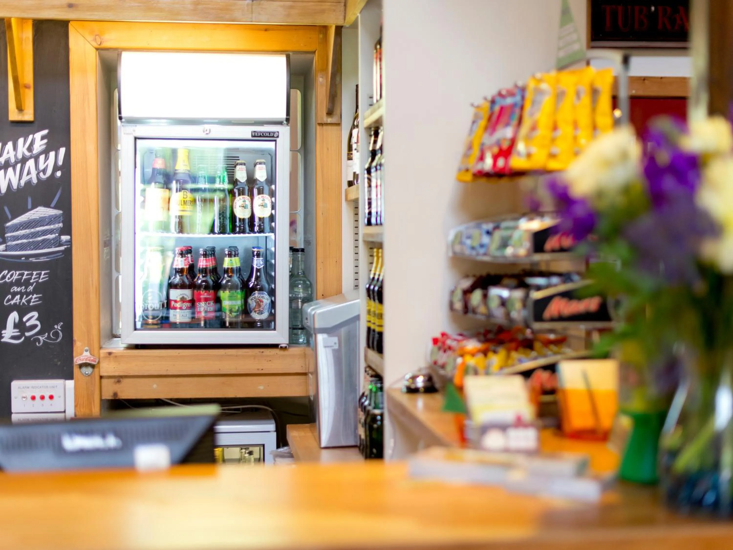 Lobby or reception in YHA London Lee Valley