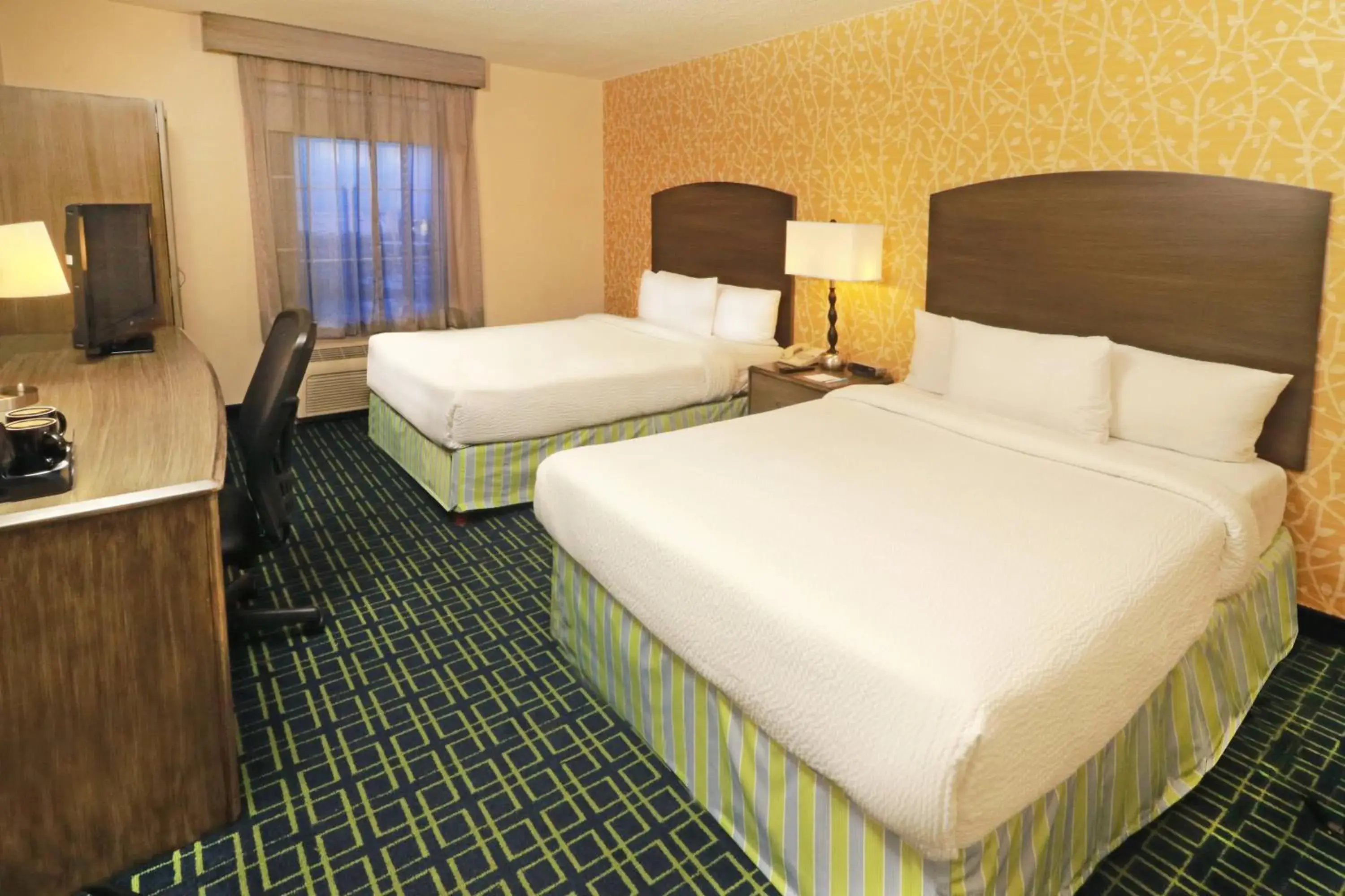 Queen Room with Two Queen Beds in Wyndham Garden Monterrey Aeropuerto Queen Room with Two Queen Beds in Wyndham Garden Monterrey Aeropuerto