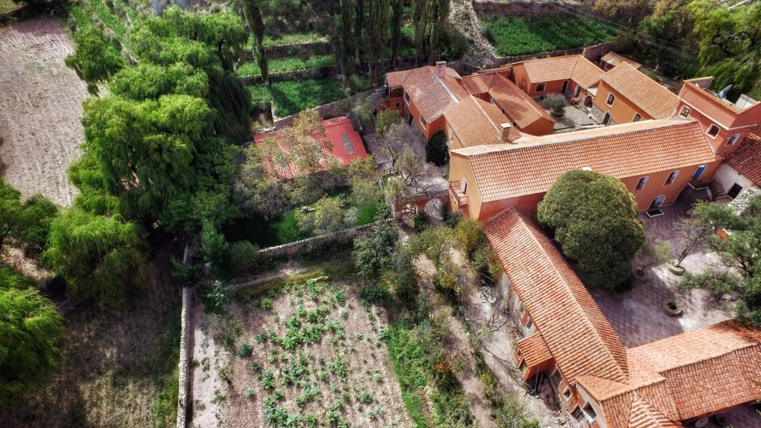 Bird's eye view in Hotel Museo Cayara