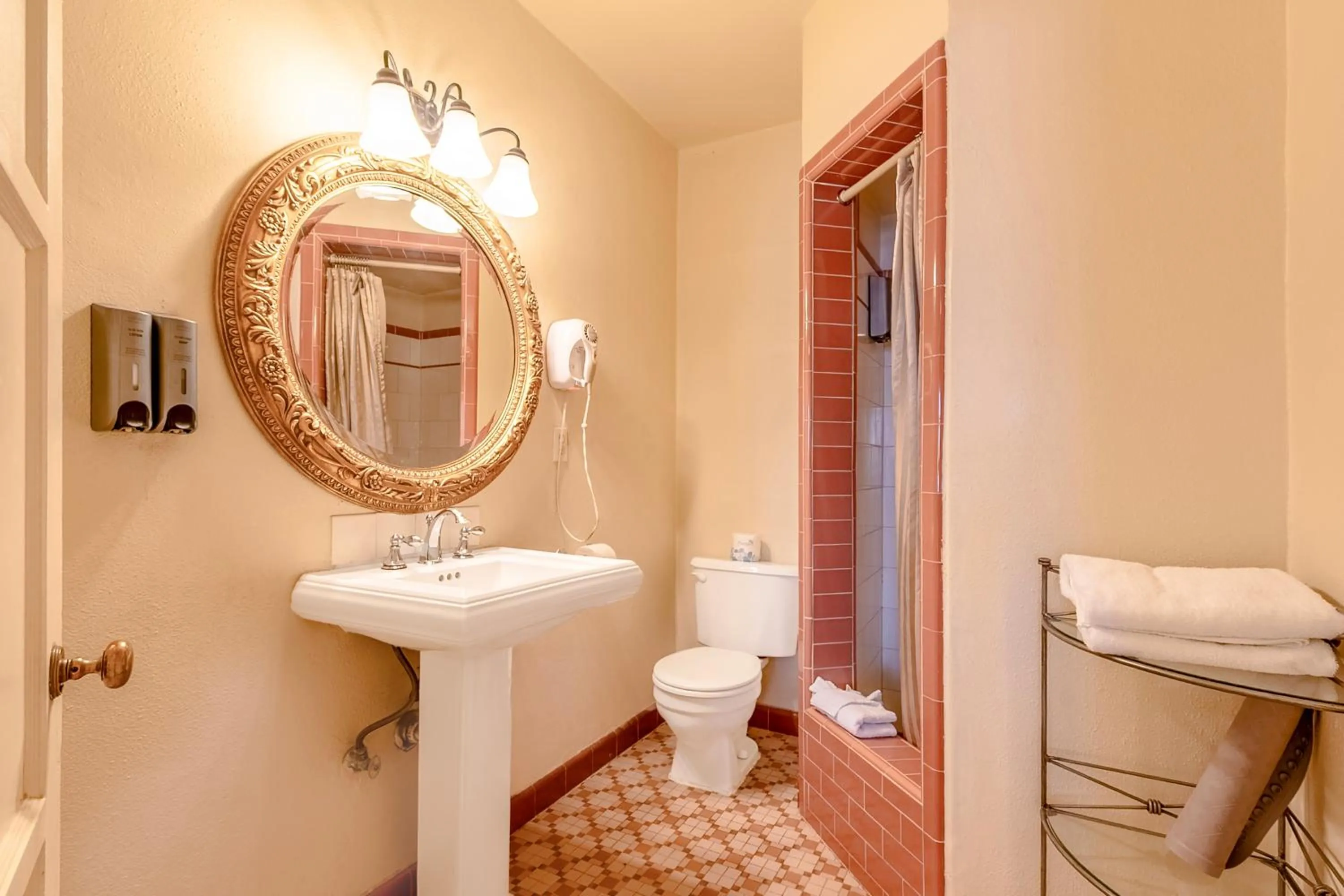 Bathroom in Historic Coronado Motor Hotel by OYO