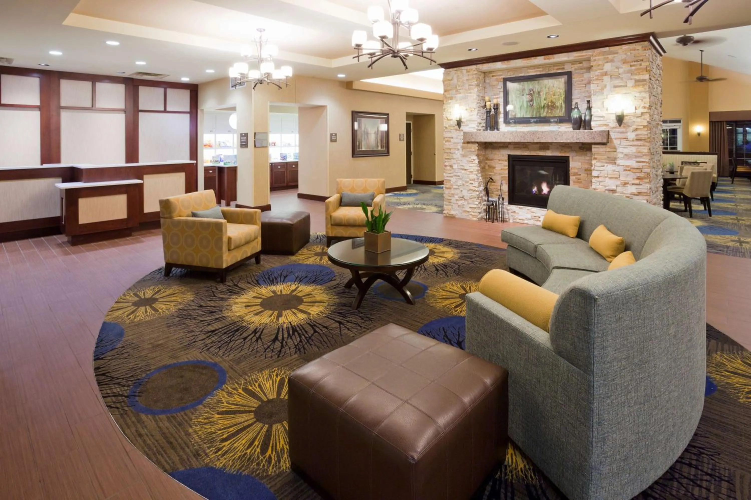 Lobby or reception in Homewood Suites New Brighton