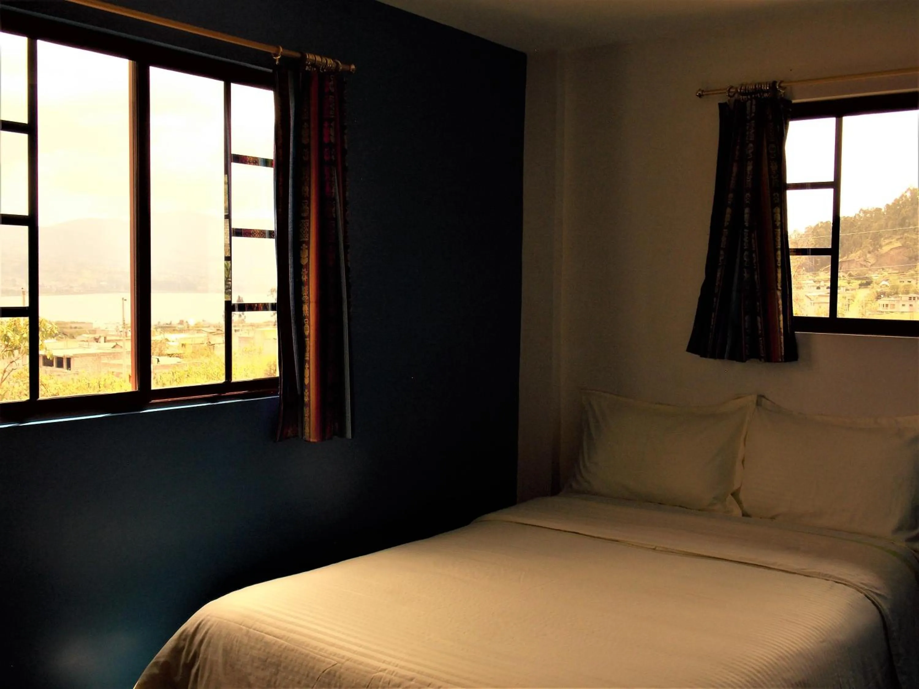 Lake view, Bed in Green House Araque Inn