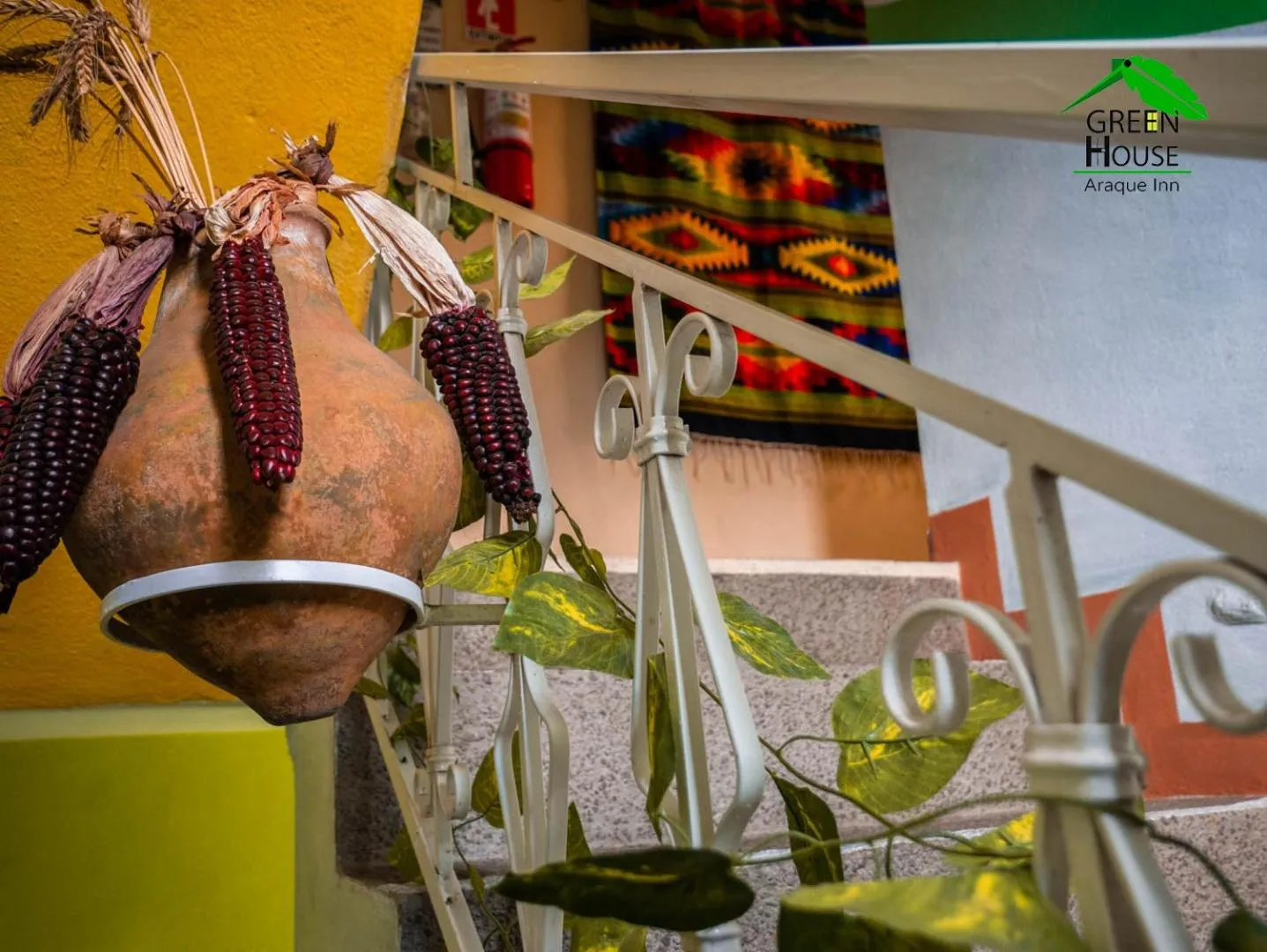 Bird's eye view in Green House Araque Inn