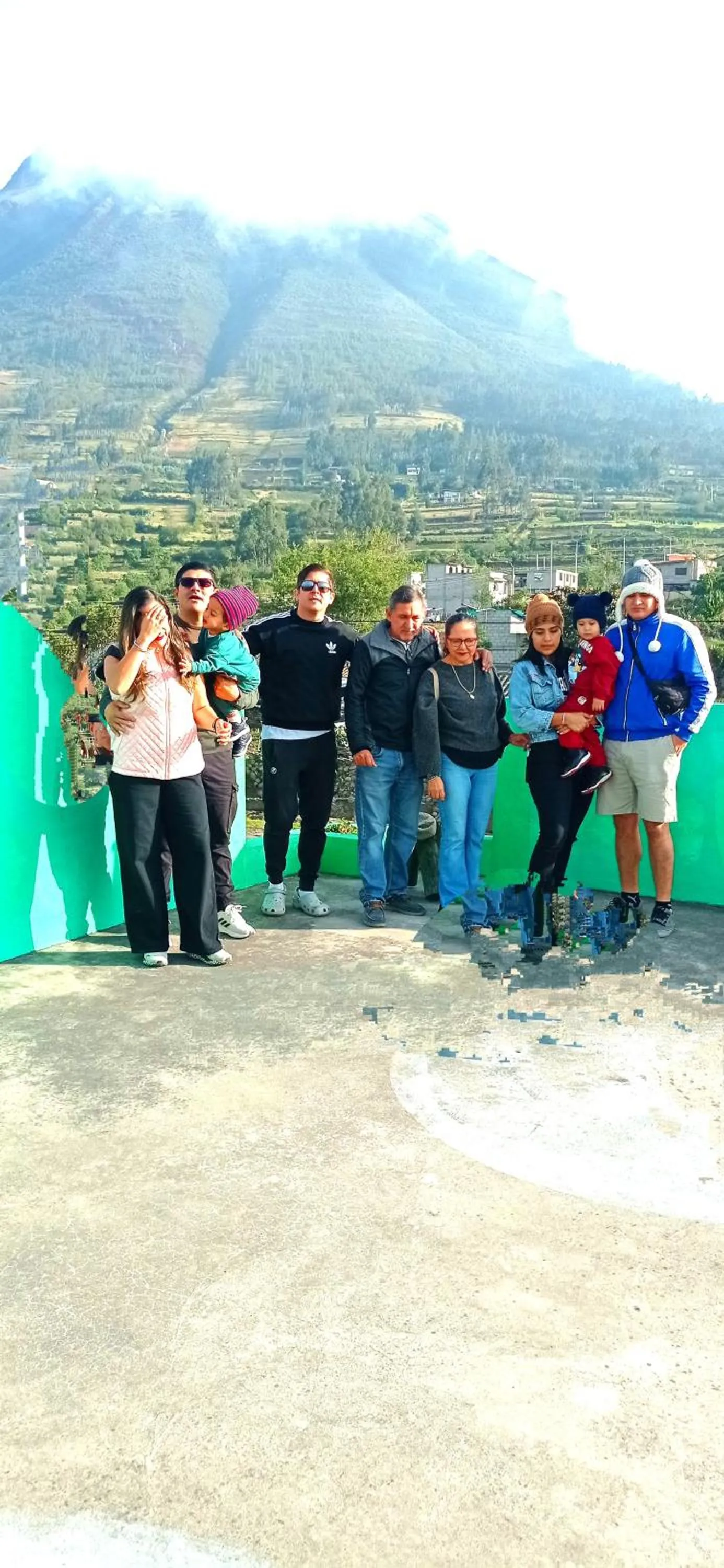Balcony/Terrace in Green House Araque Inn