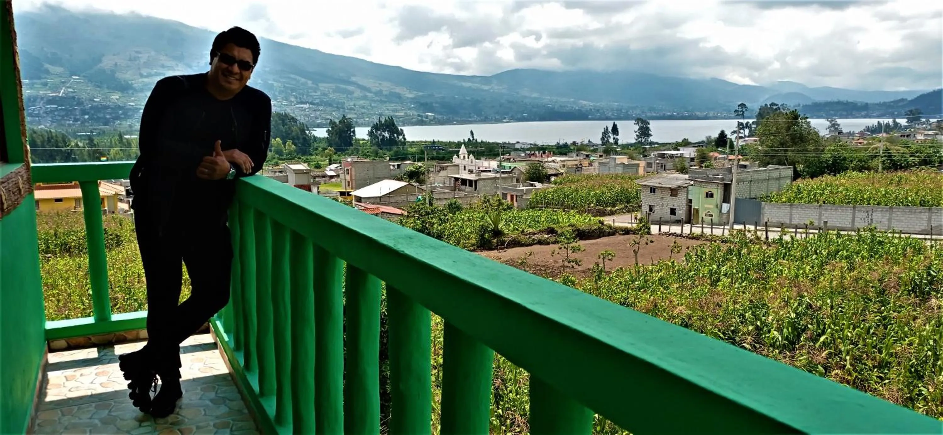 Balcony/Terrace in Green House Araque Inn