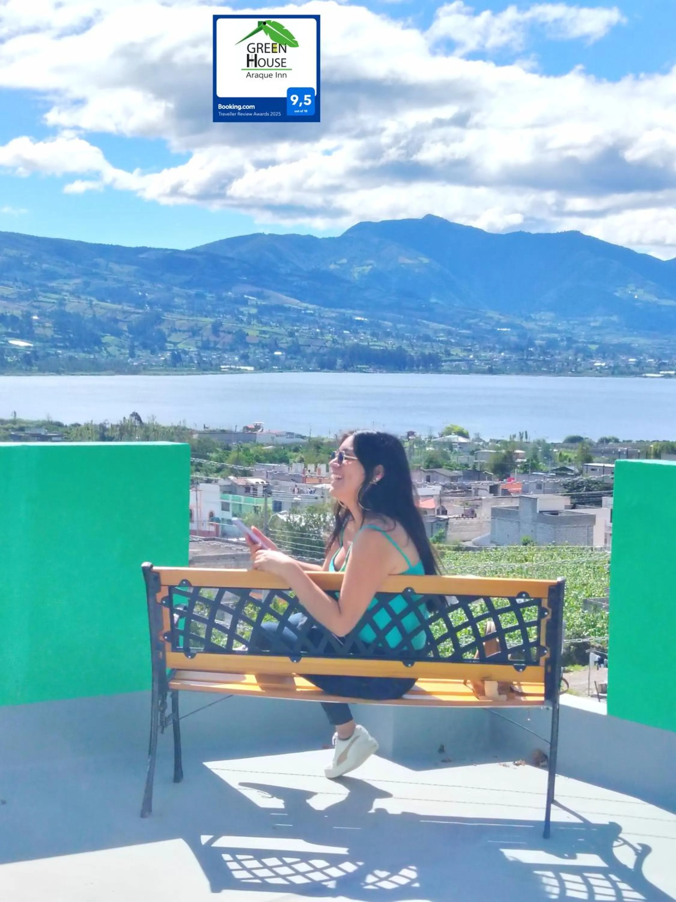 Lake view in Green House Araque Inn