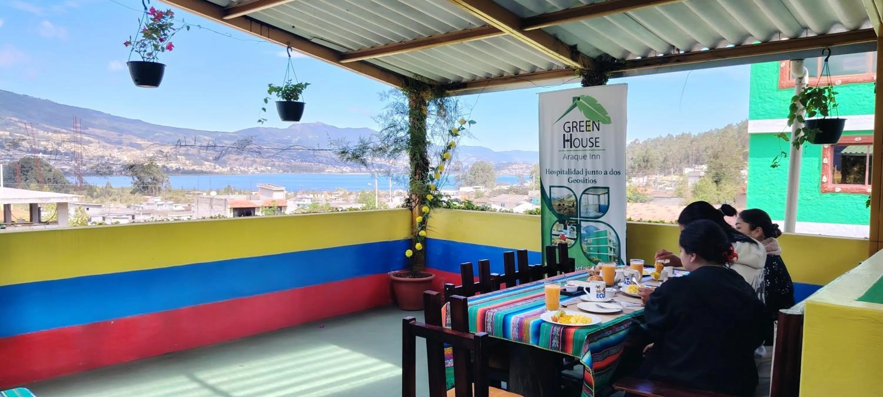 Balcony/Terrace in Green House Araque Inn
