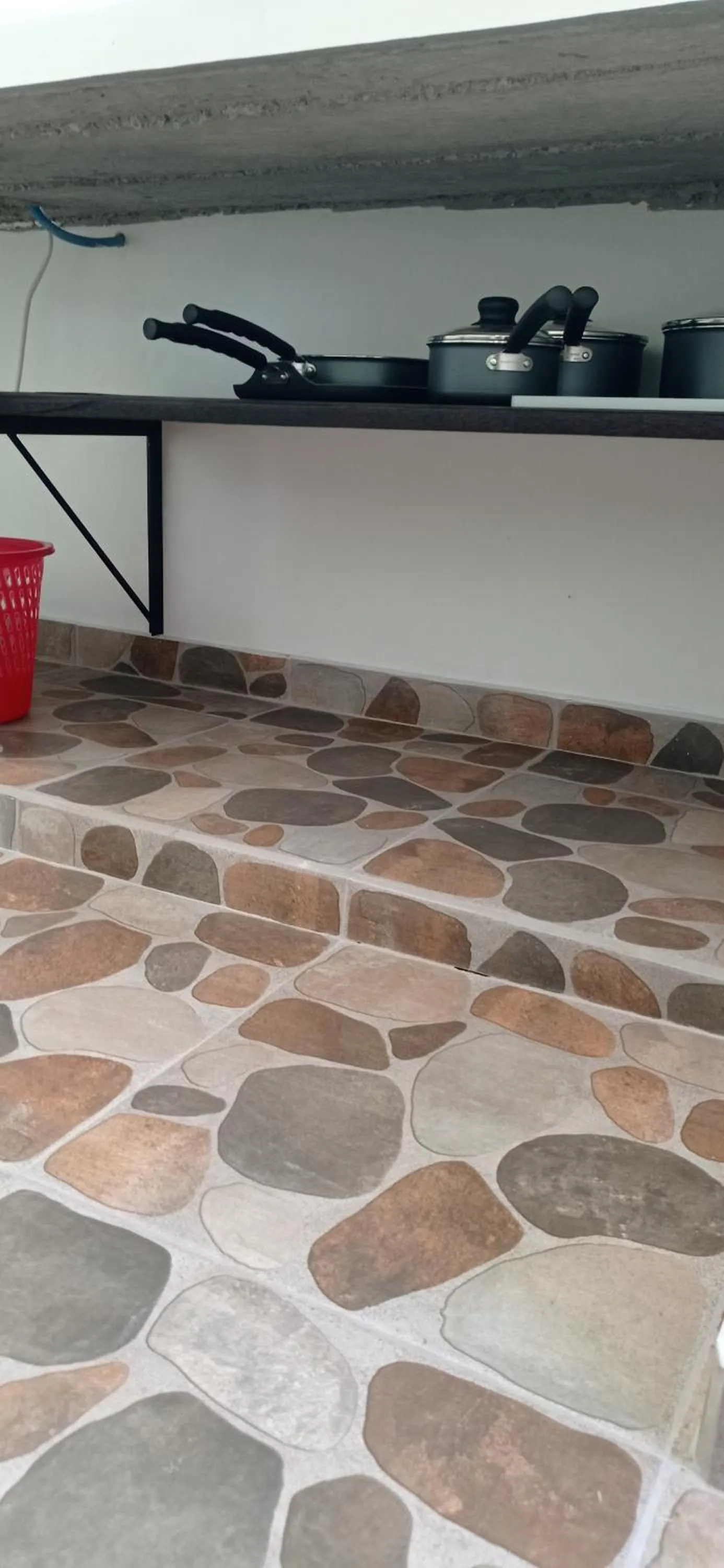 Kitchen or kitchenette in Green House Araque Inn