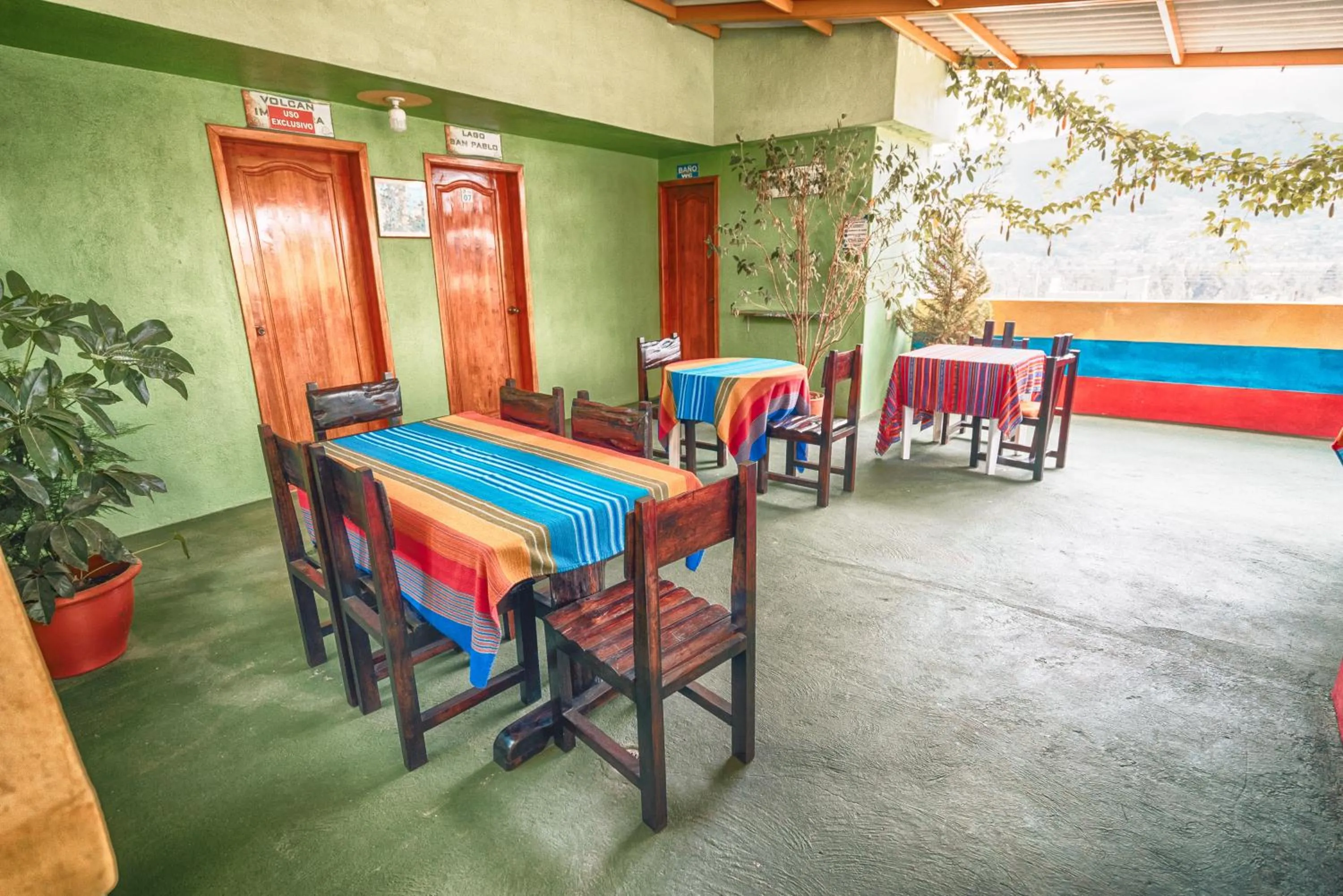 Area and facilities in Green House Araque Inn