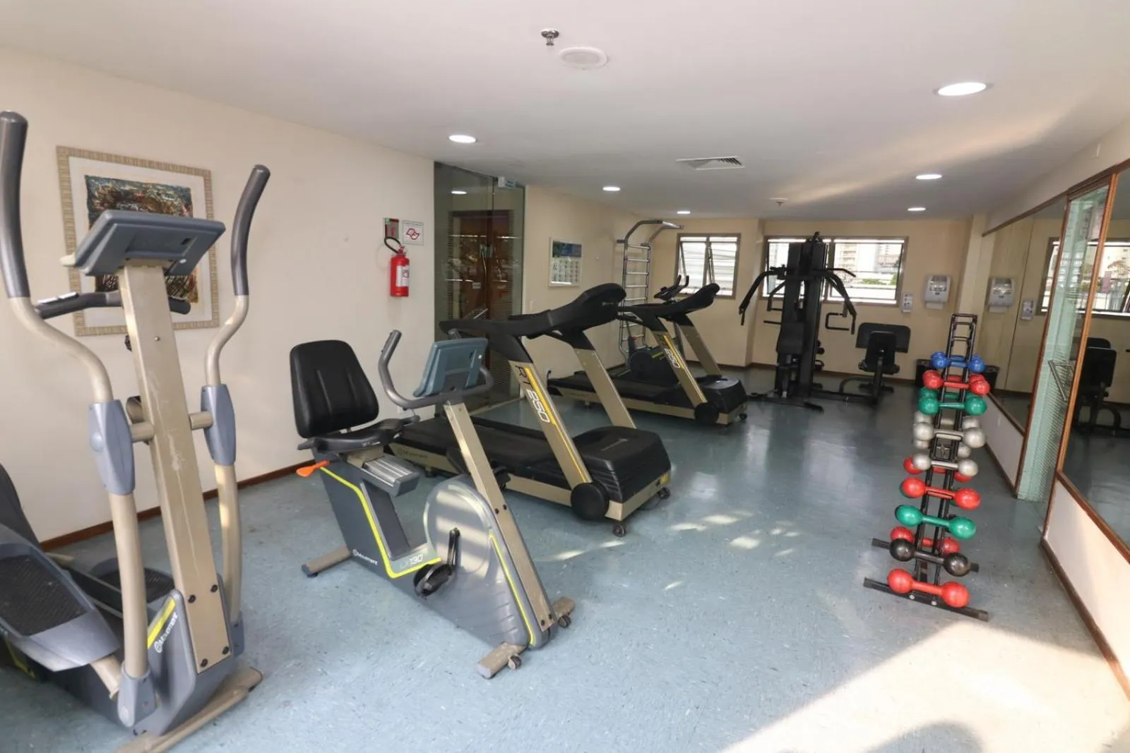 Fitness centre/facilities in Hotel Nacional Inn São José dos Campos