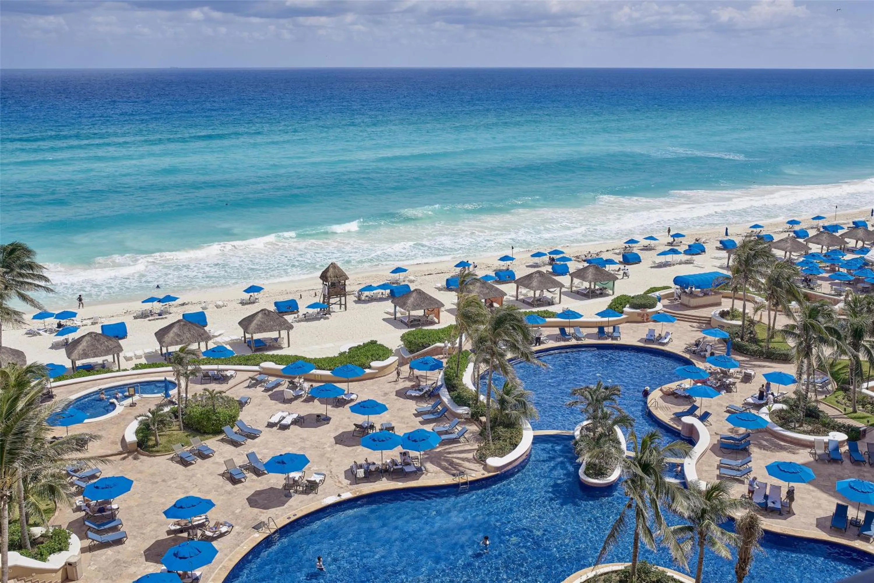 Beach in Kempinski Hotel Cancun