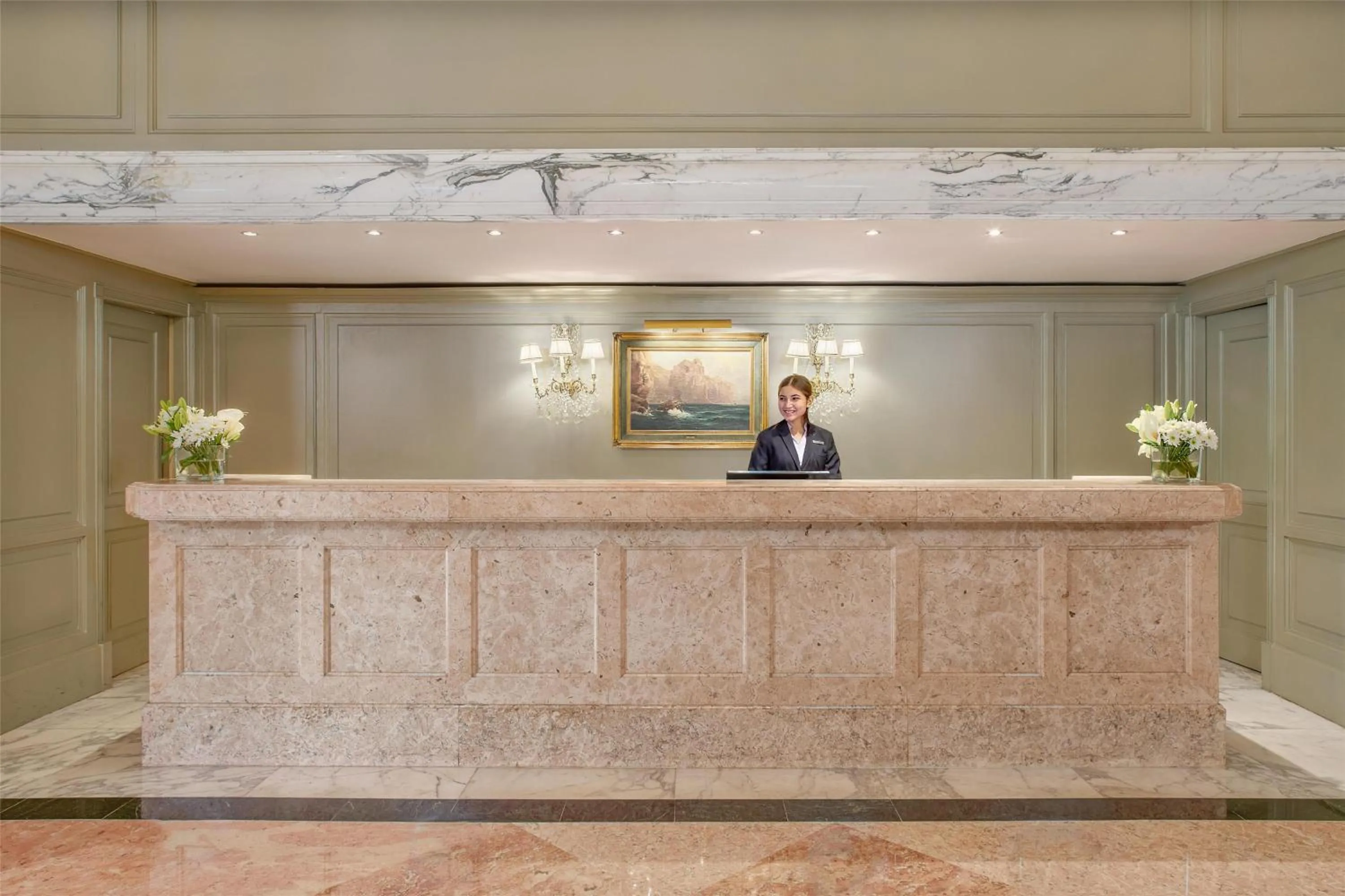 Lobby or reception in Kempinski Hotel Cancun