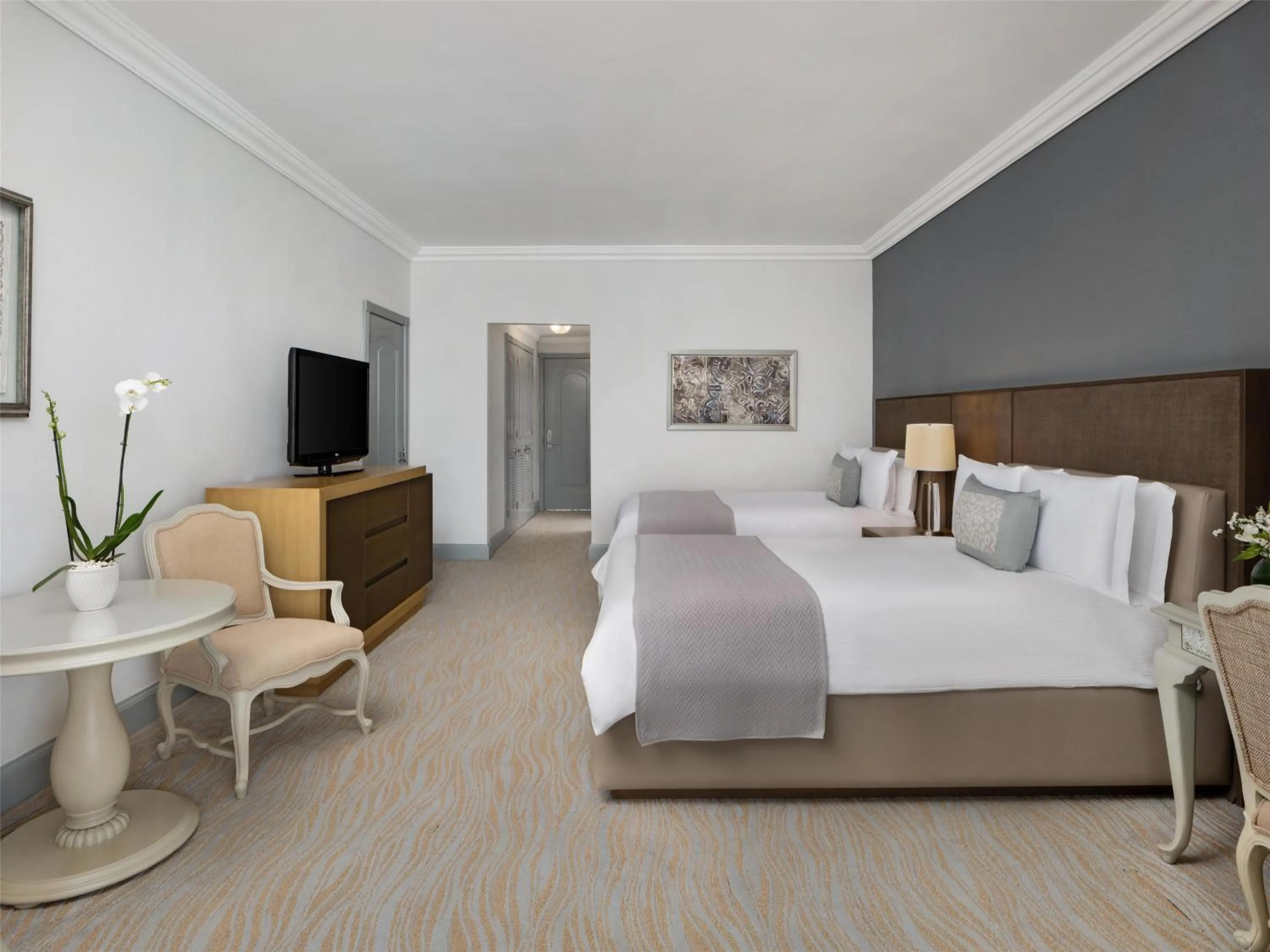 Bed in Kempinski Hotel Cancun