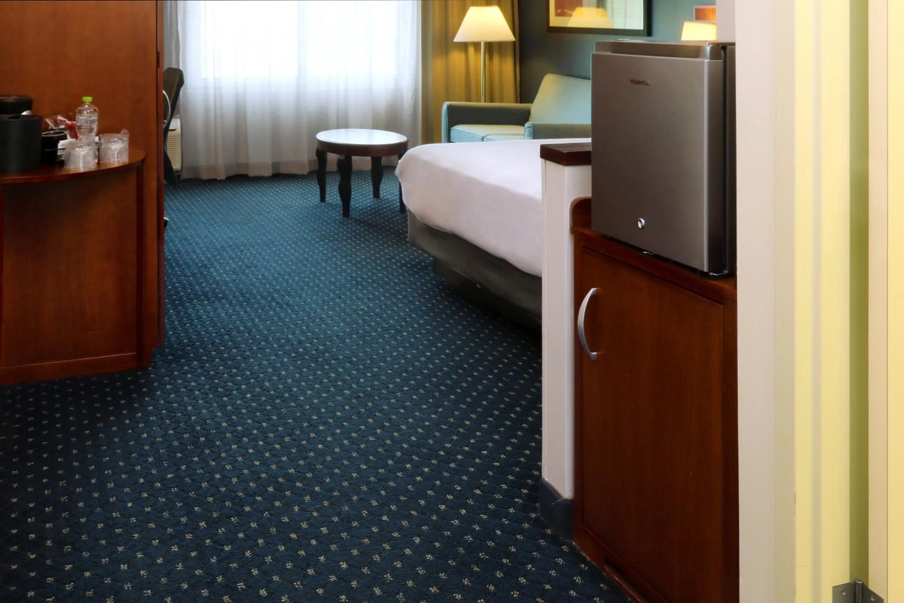 Coffee/tea facilities, Bed in Courtyard Monterrey San Jeronimo