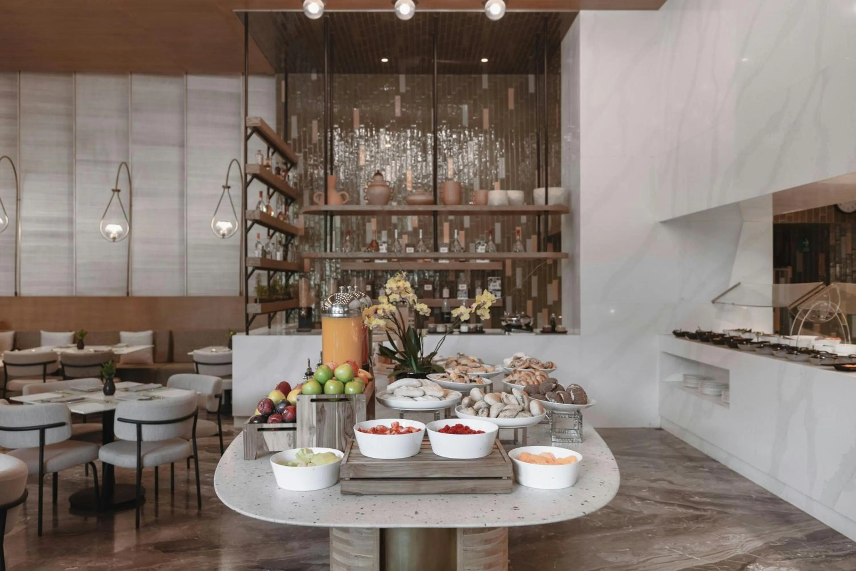 Breakfast in JW Marriott Hotel Mexico City Polanco