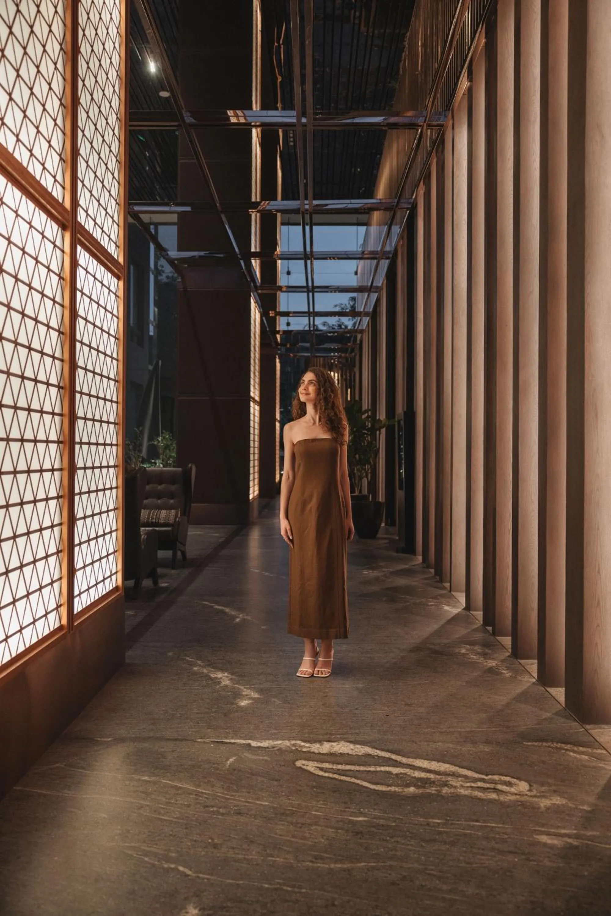 Lobby or reception in JW Marriott Hotel Mexico City Polanco