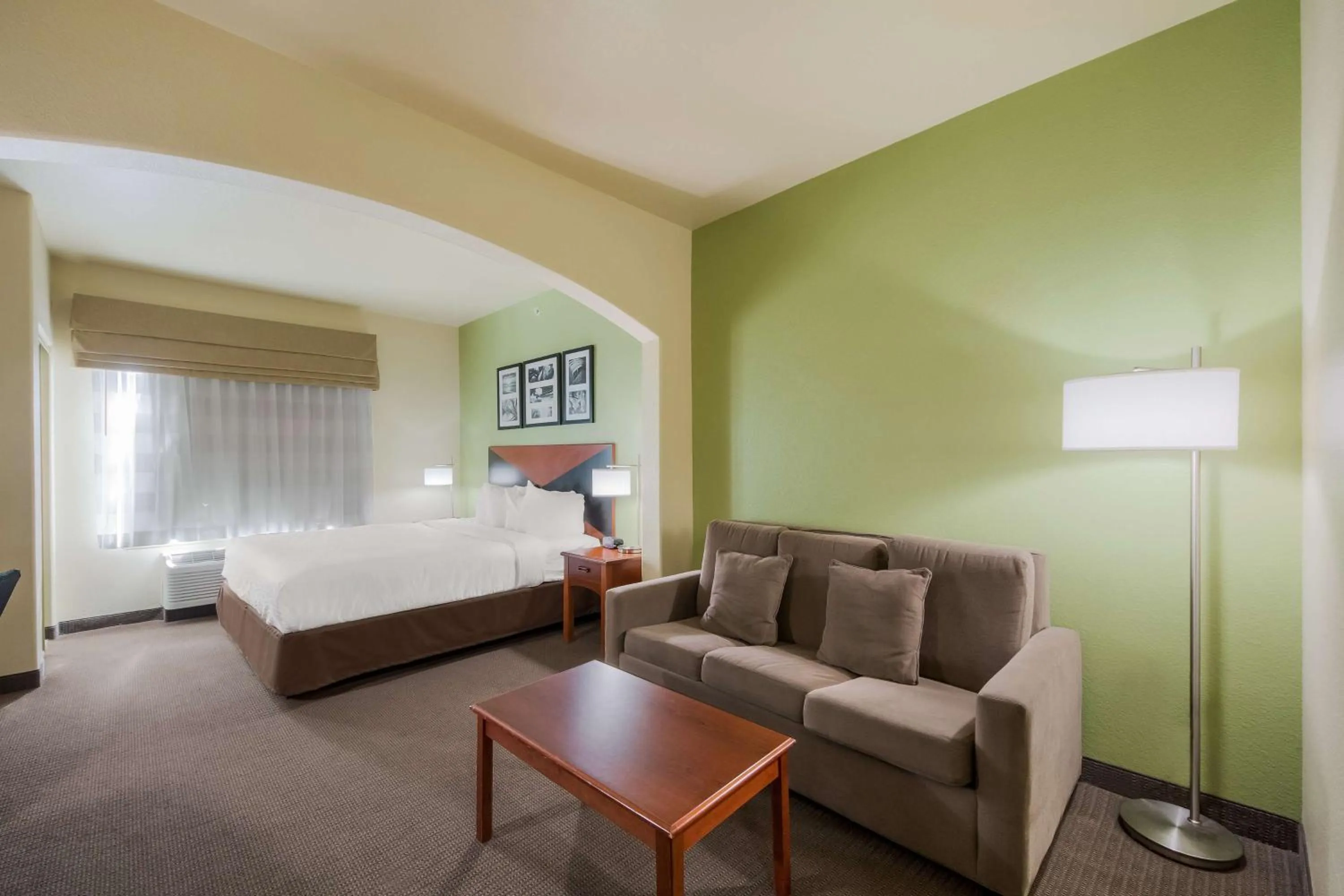 King Room with Sofabed in SureStay Plus Hotel by Best Western Near SeaWorld San Antonio