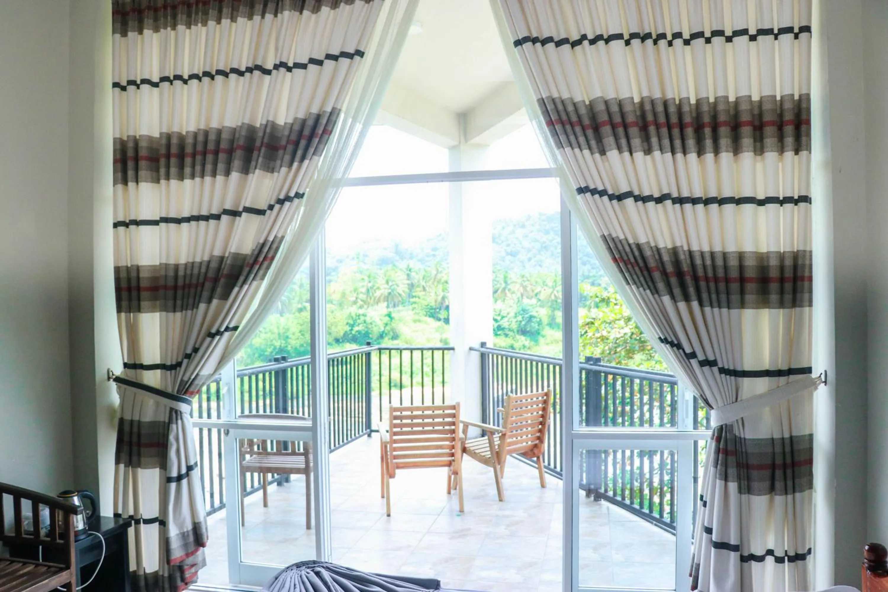 Patio in Hotel Elephant Bay