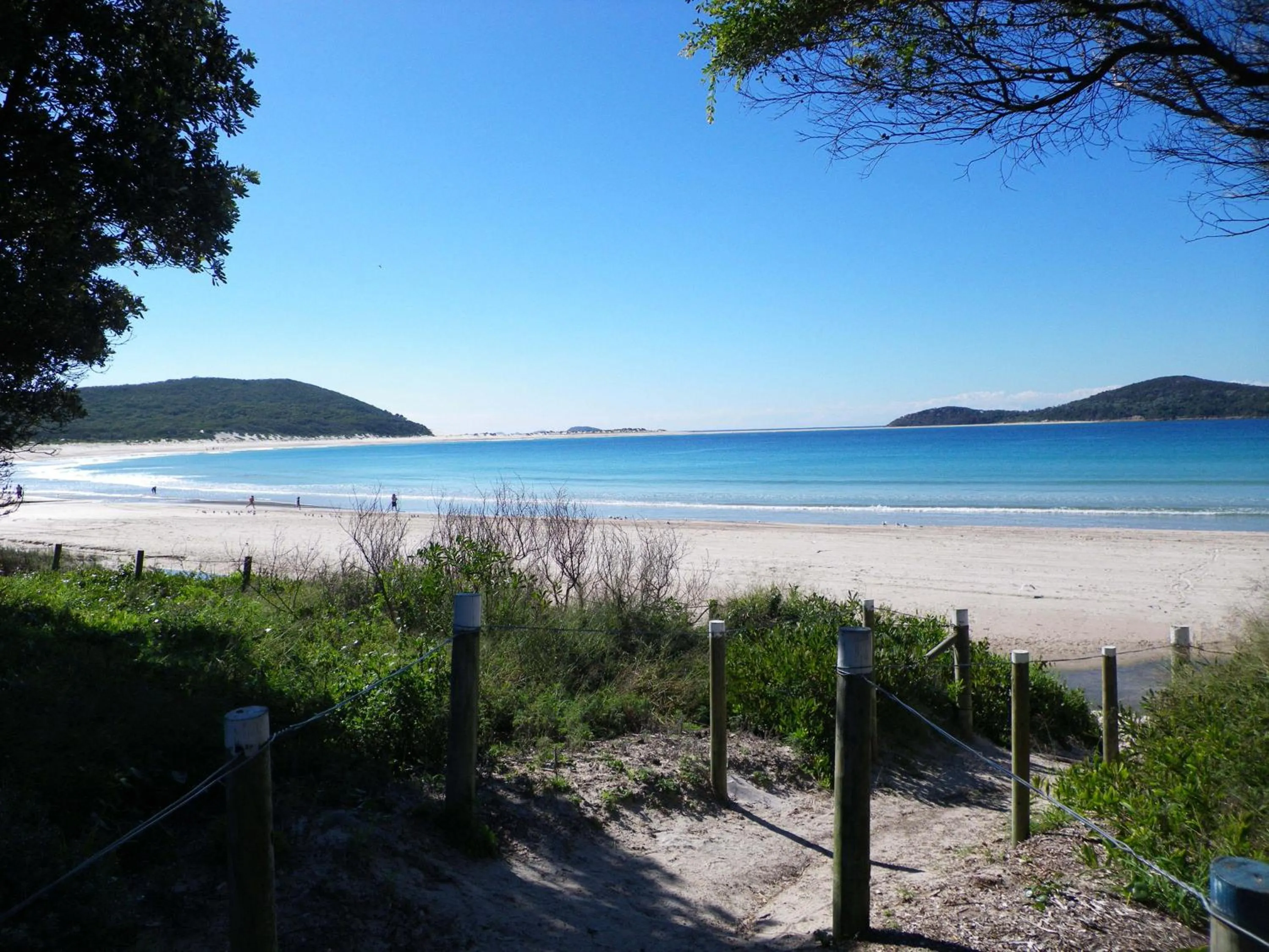 Day in Fingal Bay Holiday Park