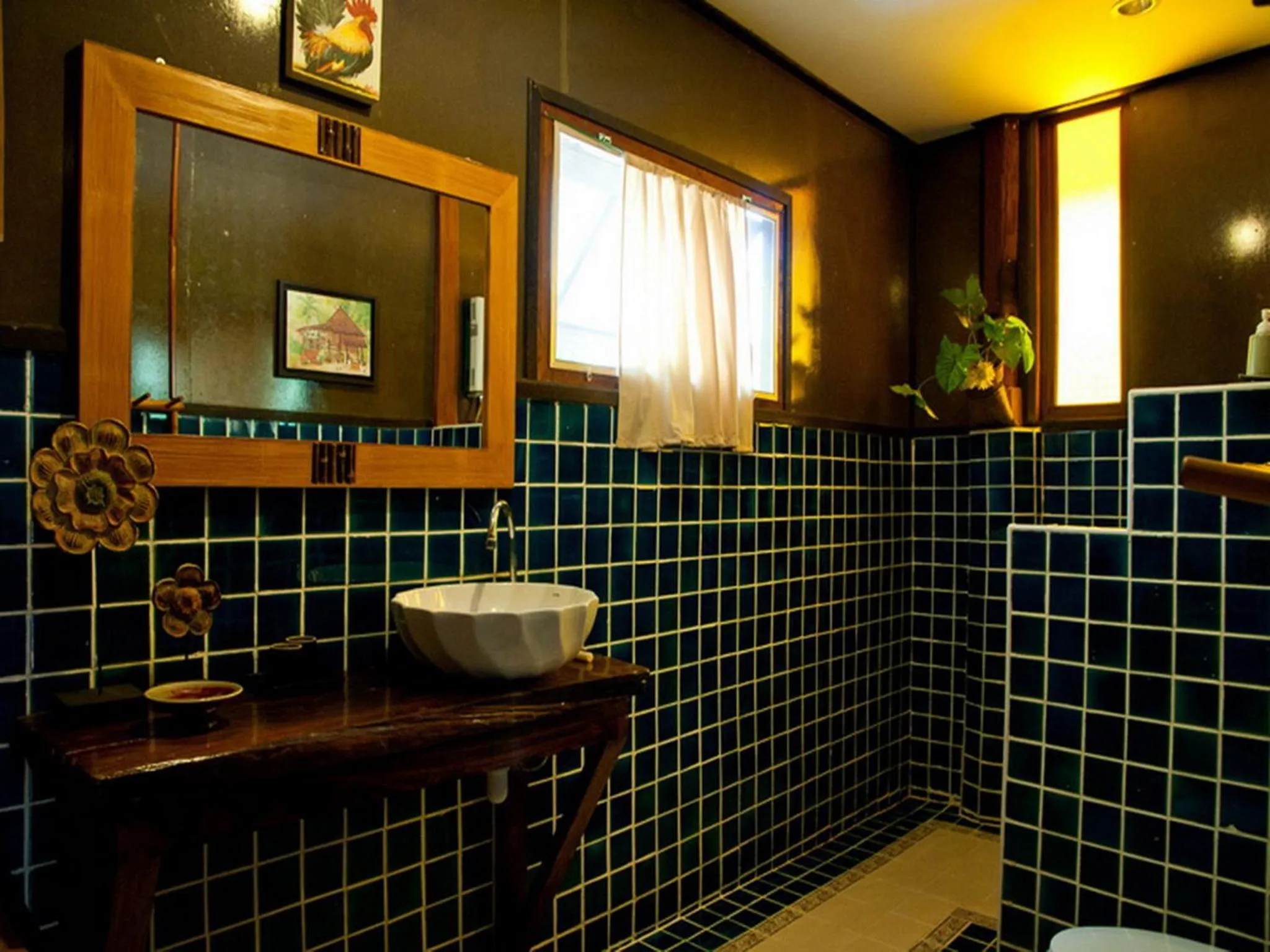 Bathroom in Baantawan Guesthouse Pai