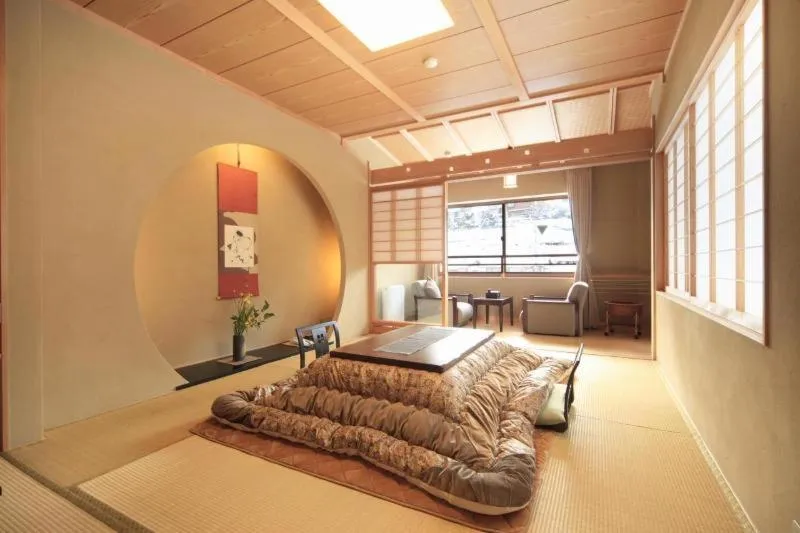 Living room, Bed in Wafu-no-Yado MASUYA