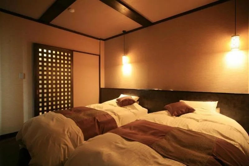 Bed in Wafu-no-Yado MASUYA