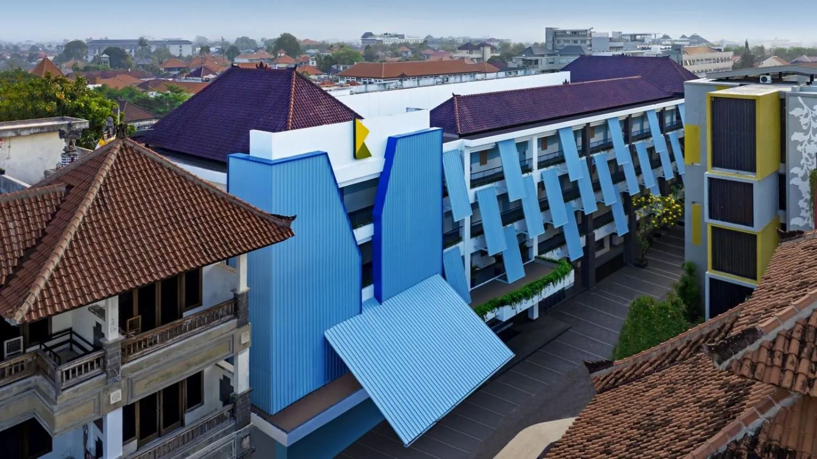 Property building in Kampi Hotel Legian