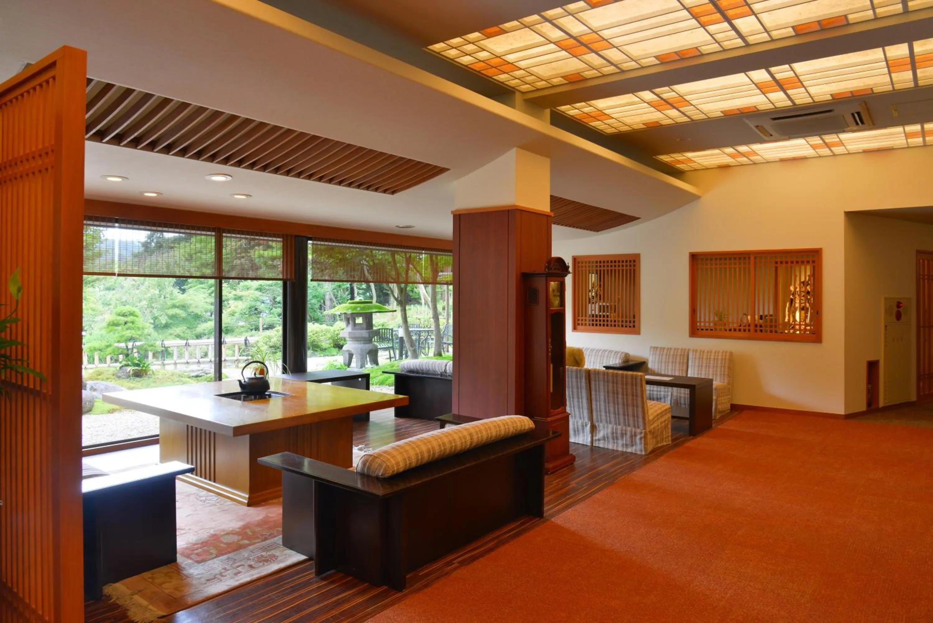 Lobby or reception in Nikko Hoshino Yado