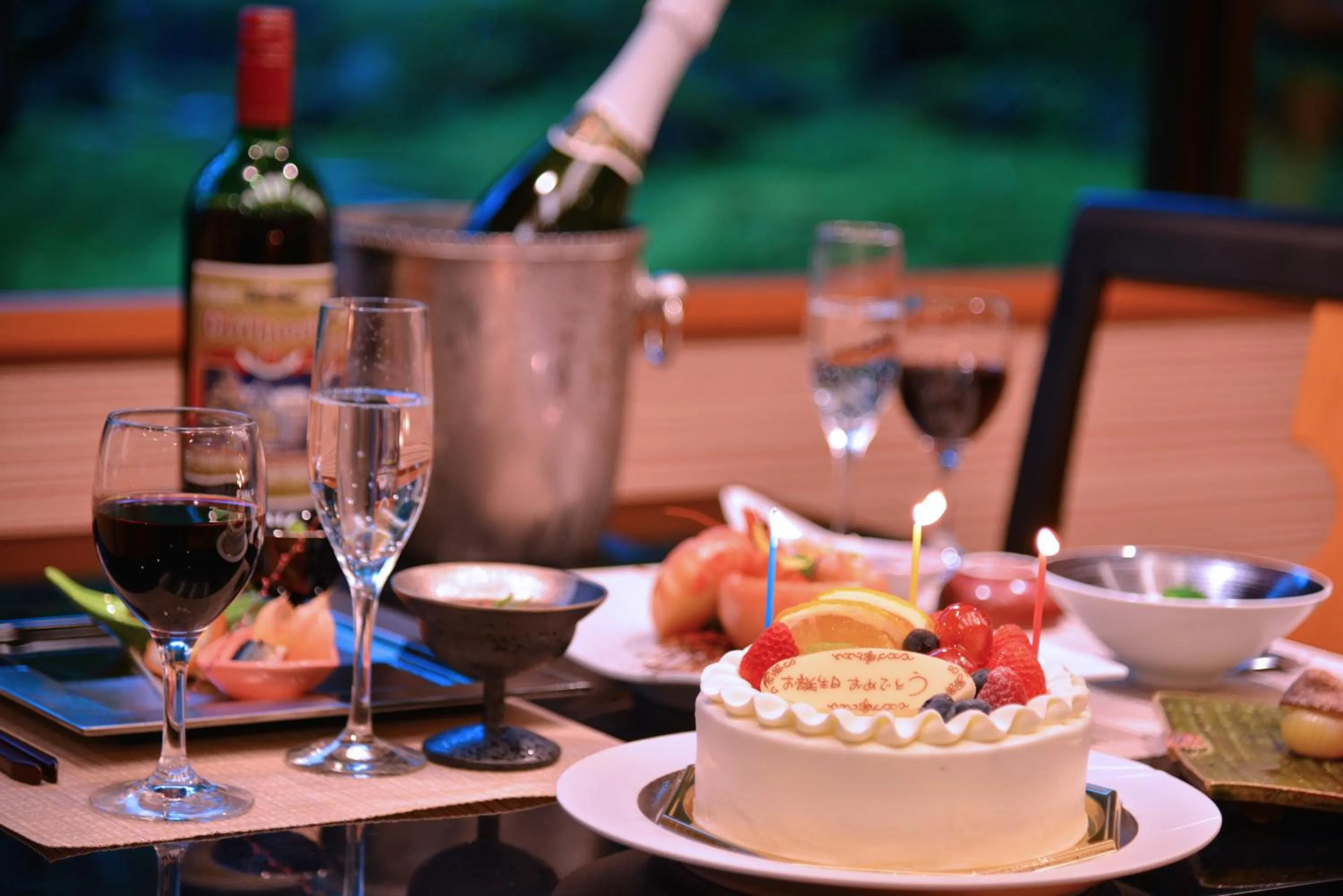 Food and drinks in Nikko Hoshino Yado