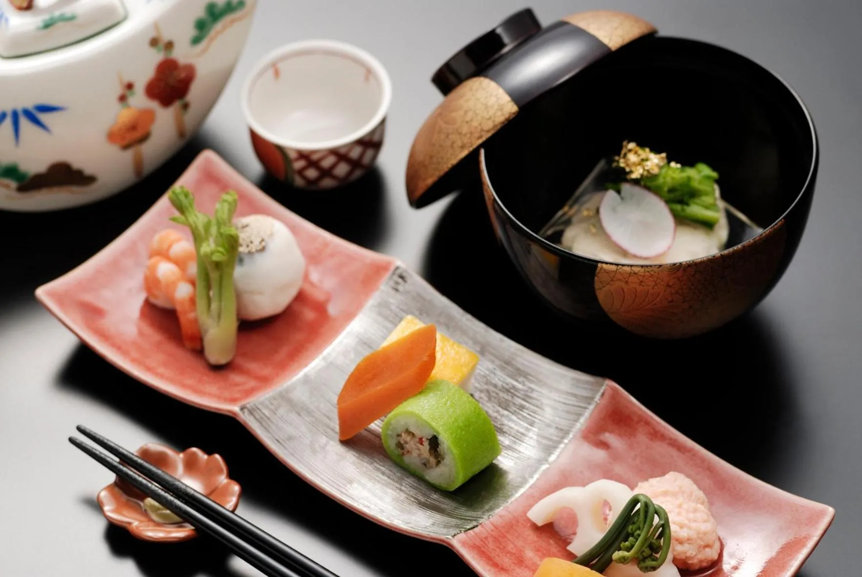 Dinner in Nikko Hoshino Yado