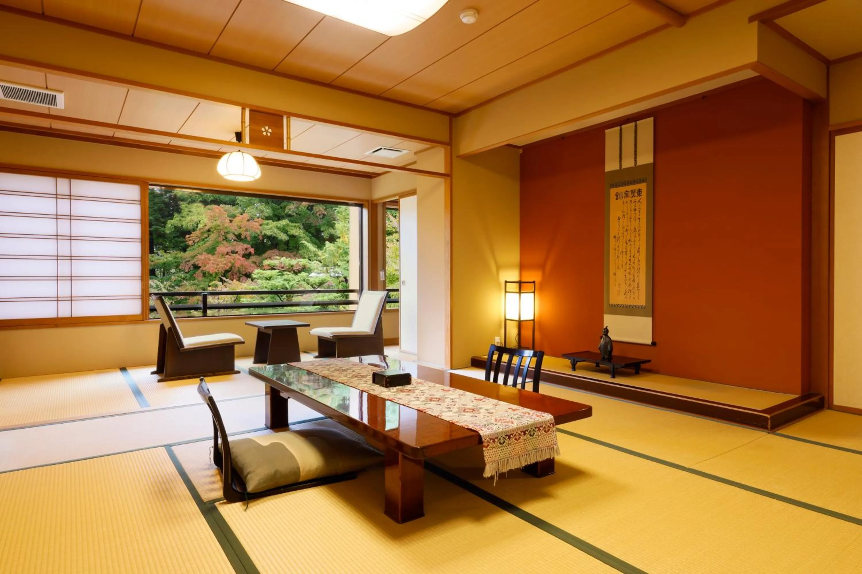 Living room in Nikko Hoshino Yado