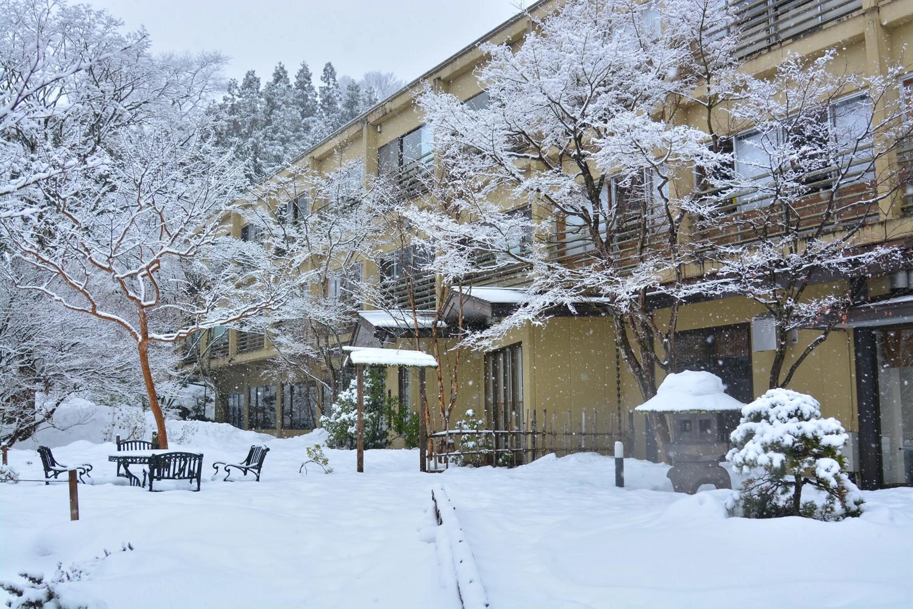 Winter in Nikko Hoshino Yado