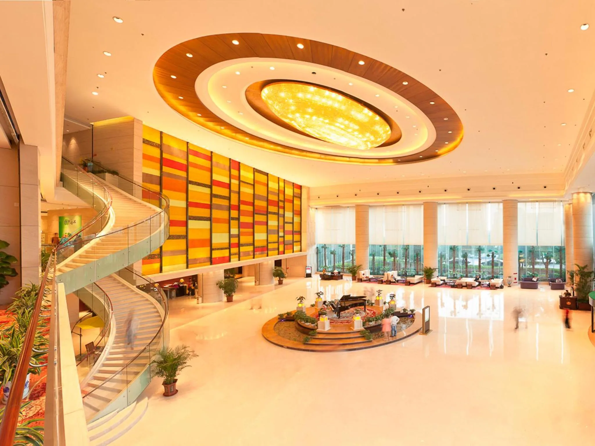 Lobby or reception in Hongrui Jinling Grand Hotel Hefei
