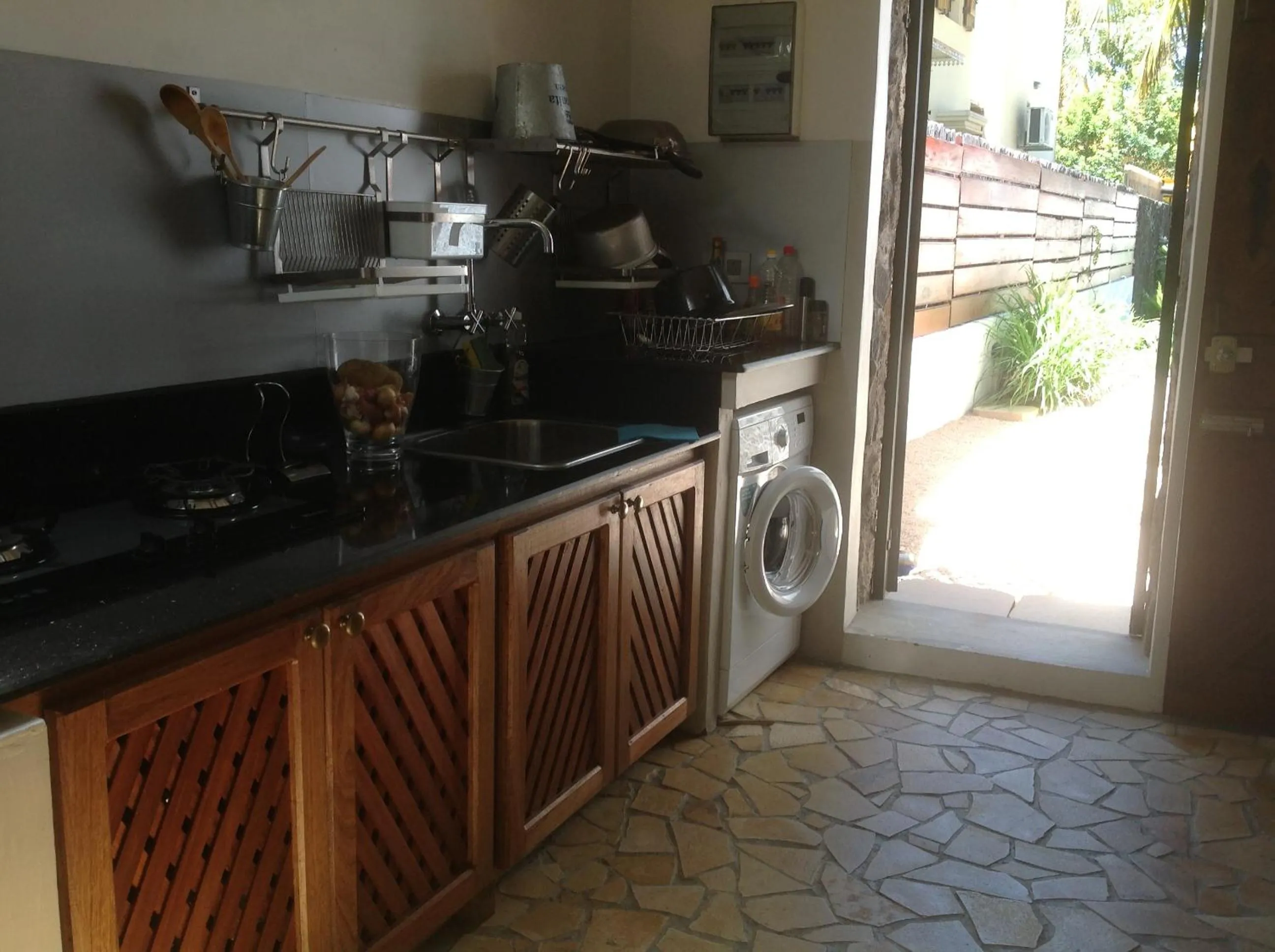 Kitchen or kitchenette in La grange de G.