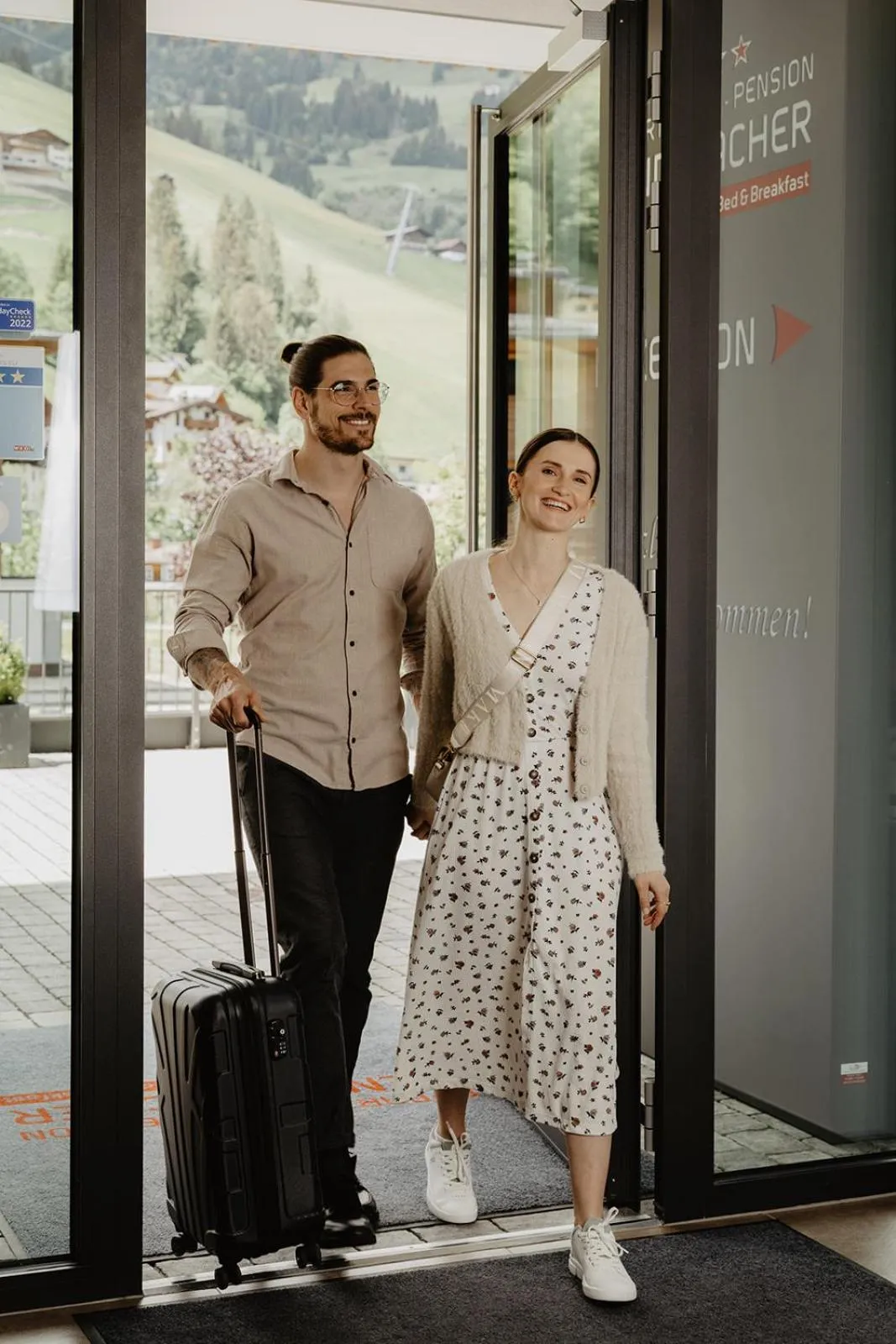 Lobby or reception in Appartement-Pension Kendlbacher