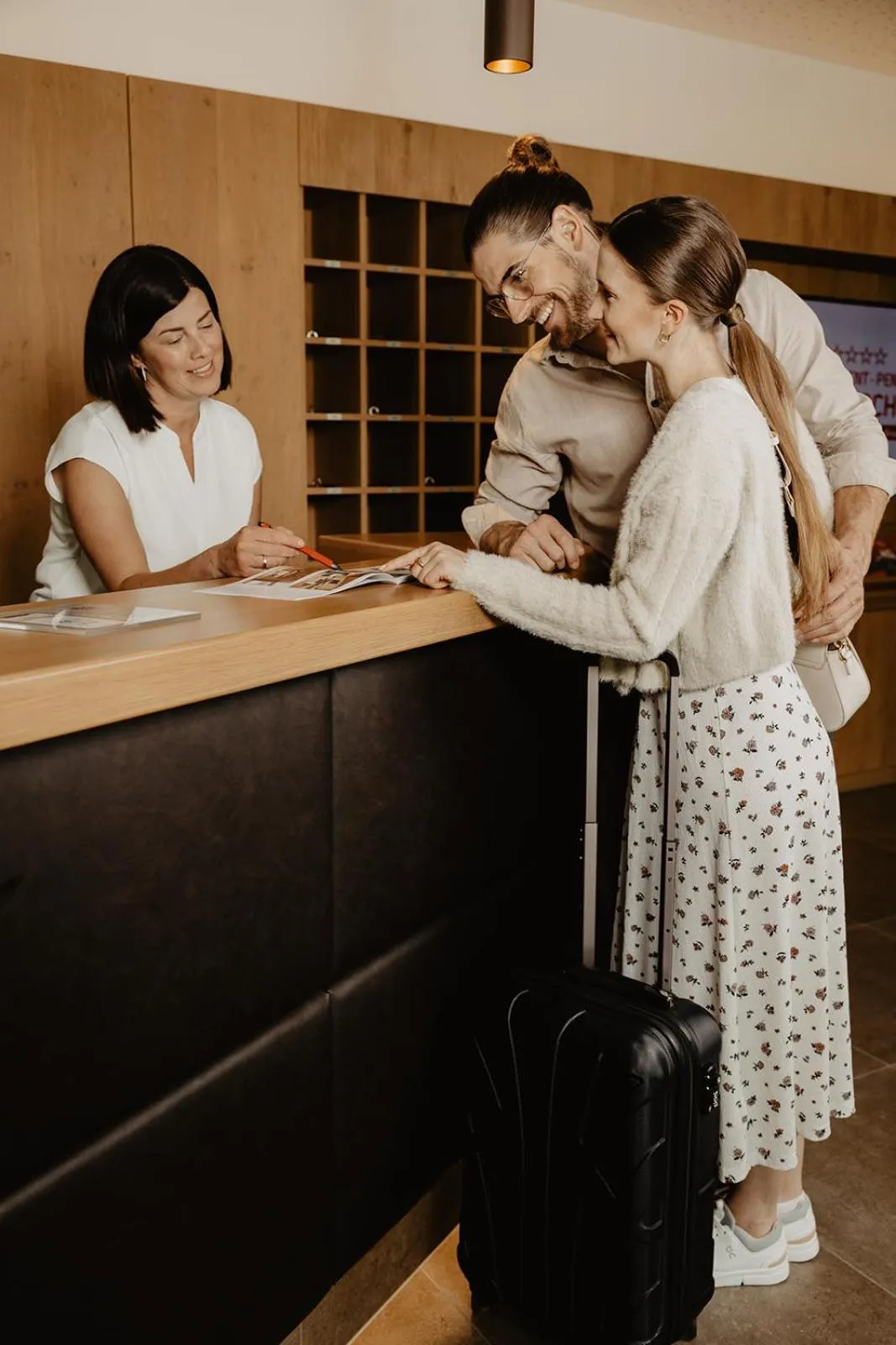 Lobby or reception in Appartement-Pension Kendlbacher