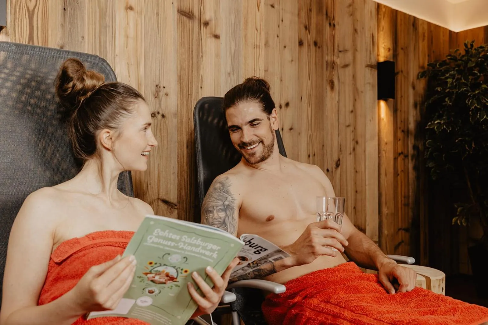 Sauna in Appartement-Pension Kendlbacher