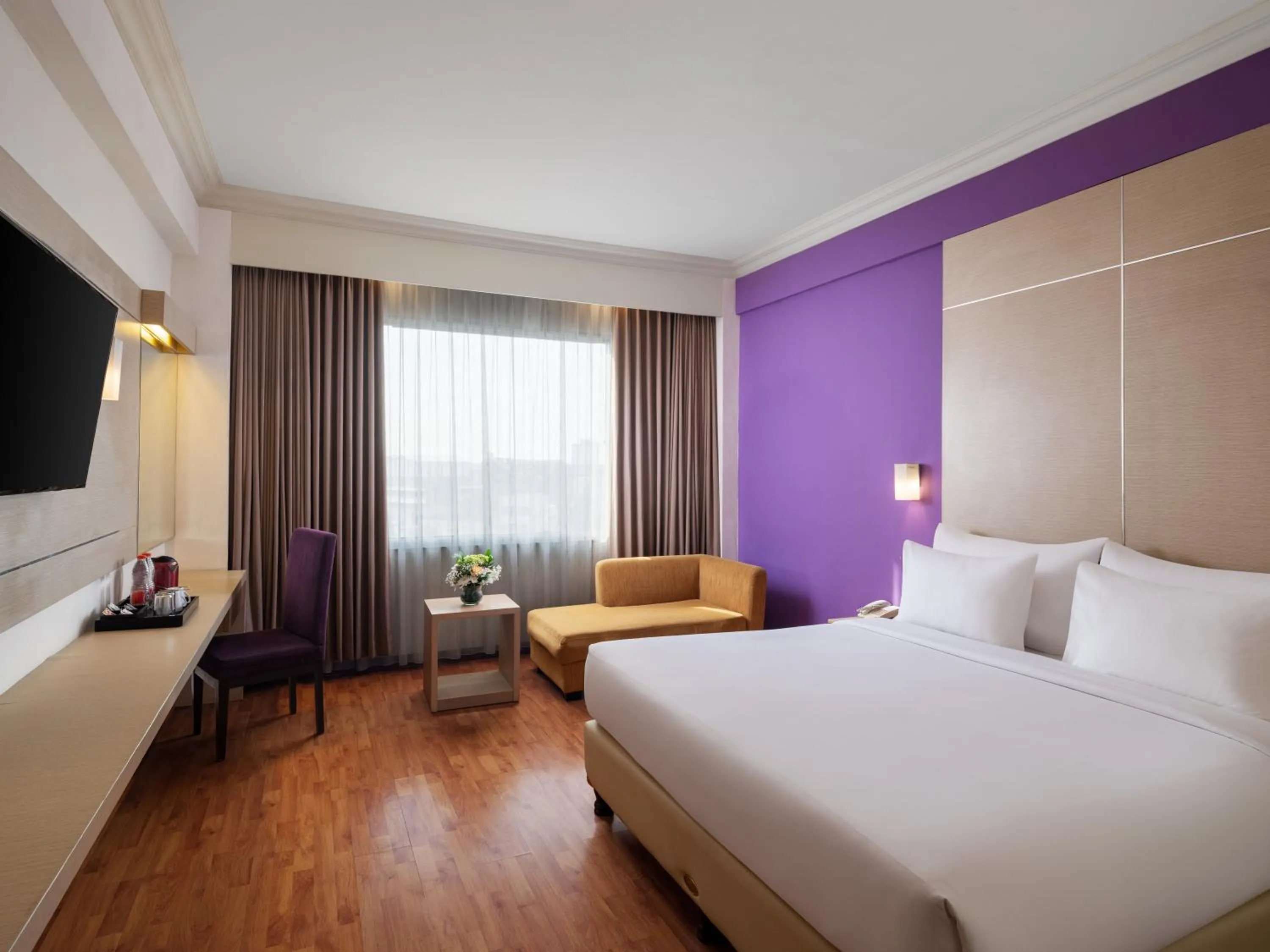 Bed in Grand Inna Tunjungan Hotel Surabaya