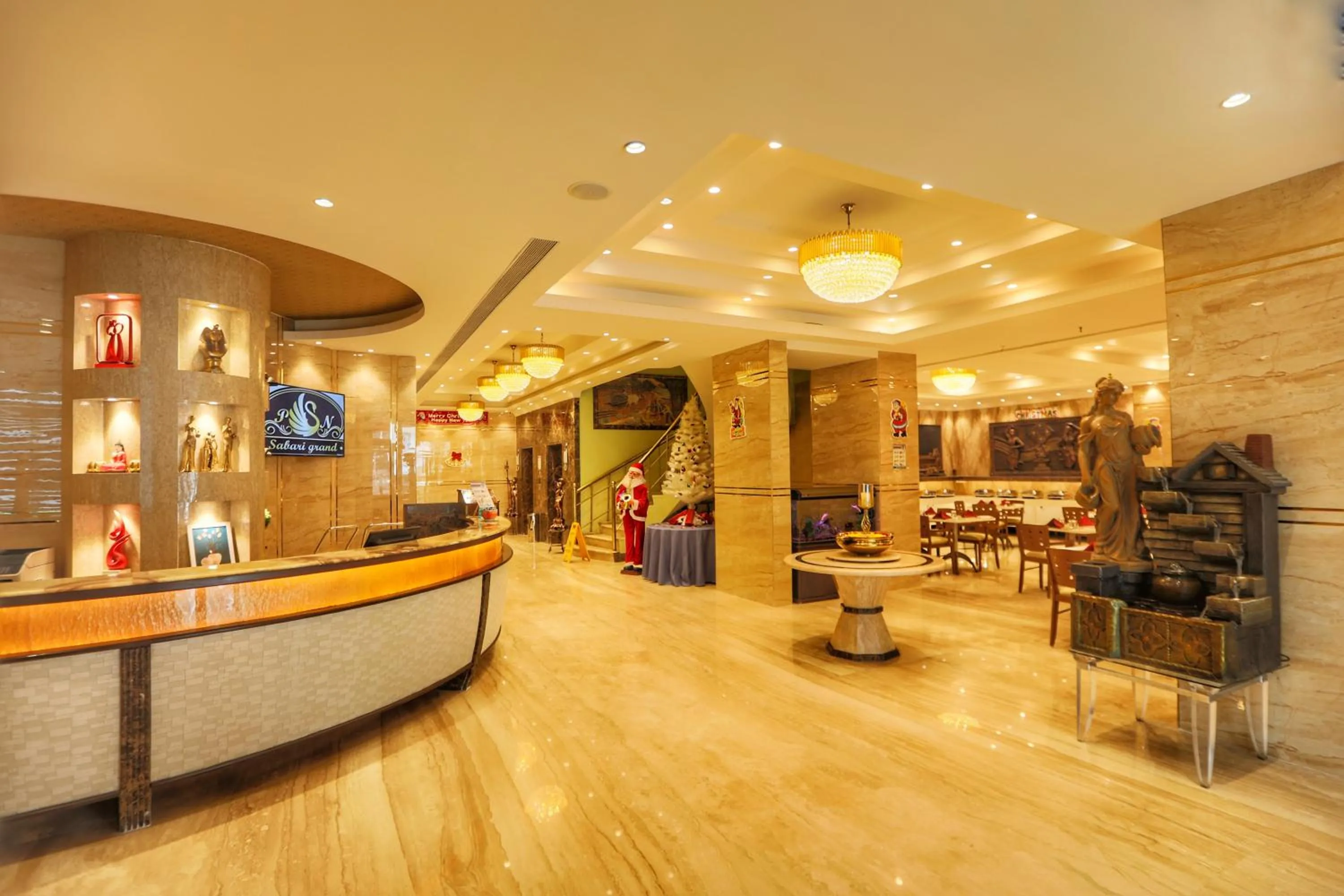 Lobby or reception in Quality Inn Sabari