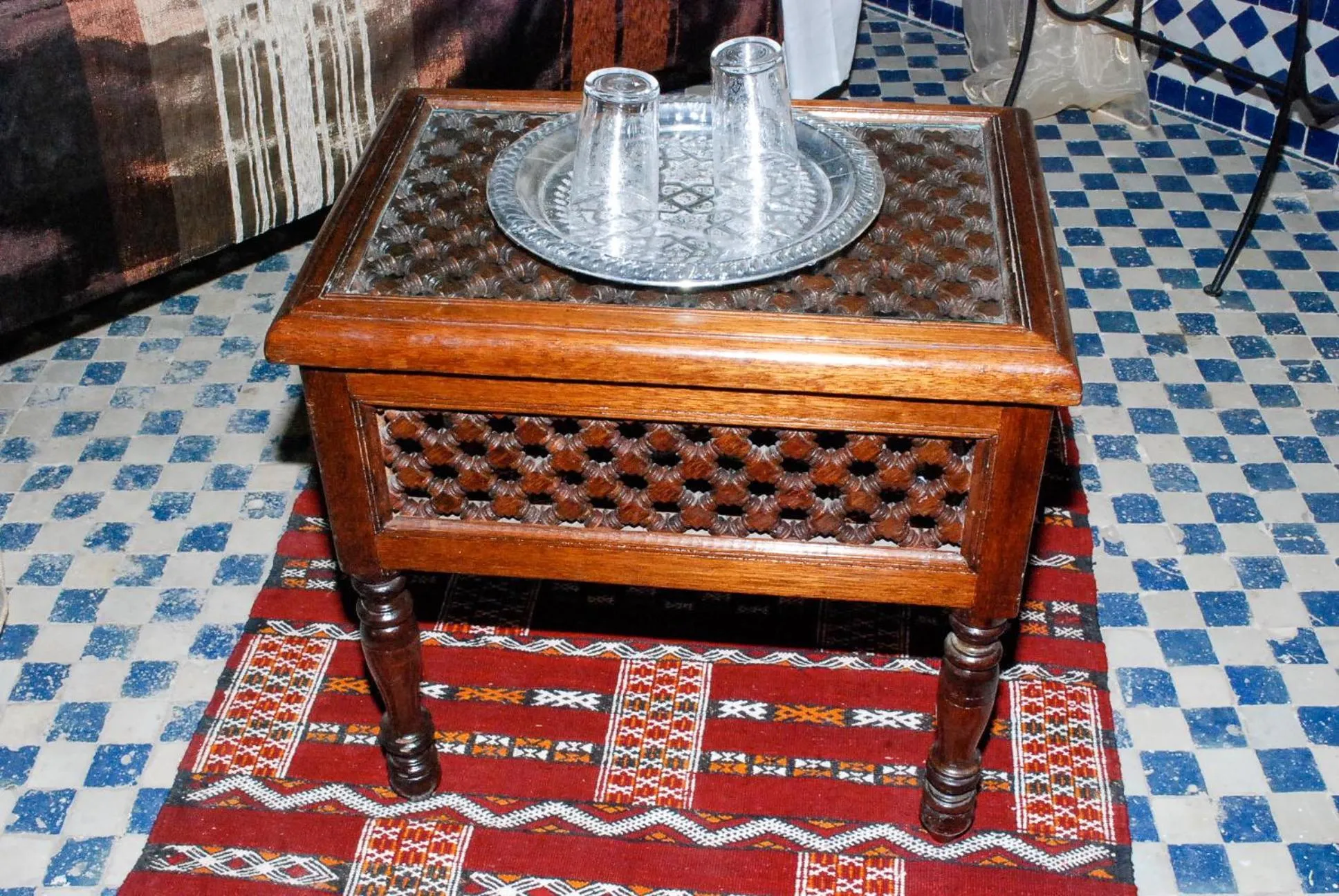Decorative detail in Riad Le Patio De Fes