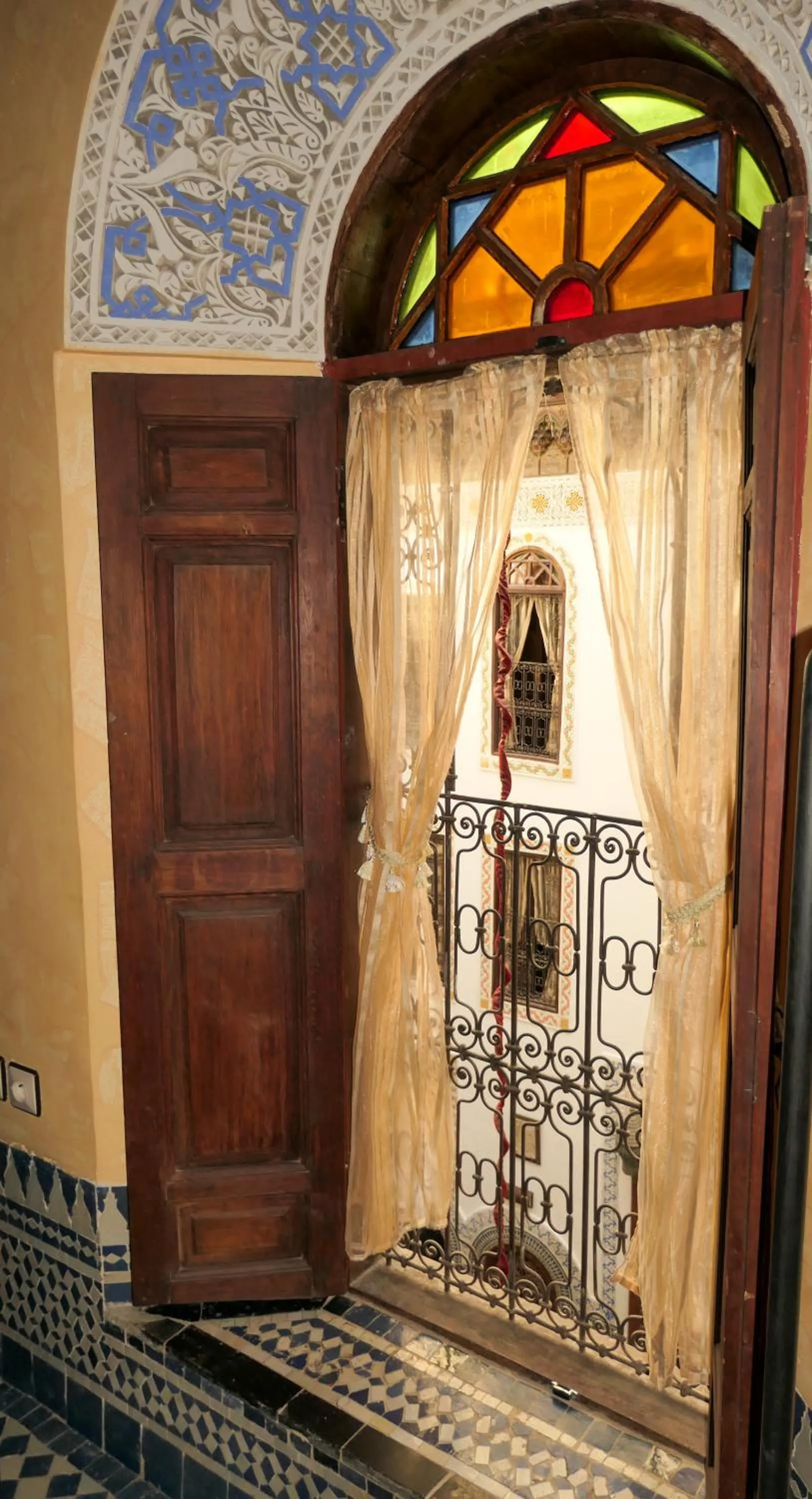 Decorative detail in Riad Le Patio De Fes